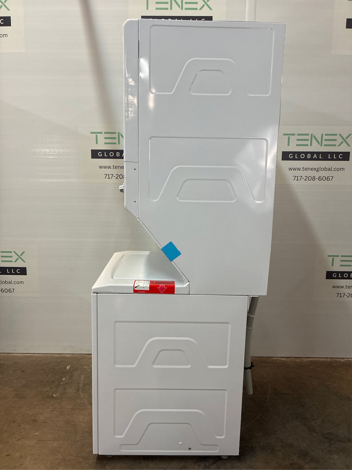 GE Washer & Electric Dryer Combo, White
