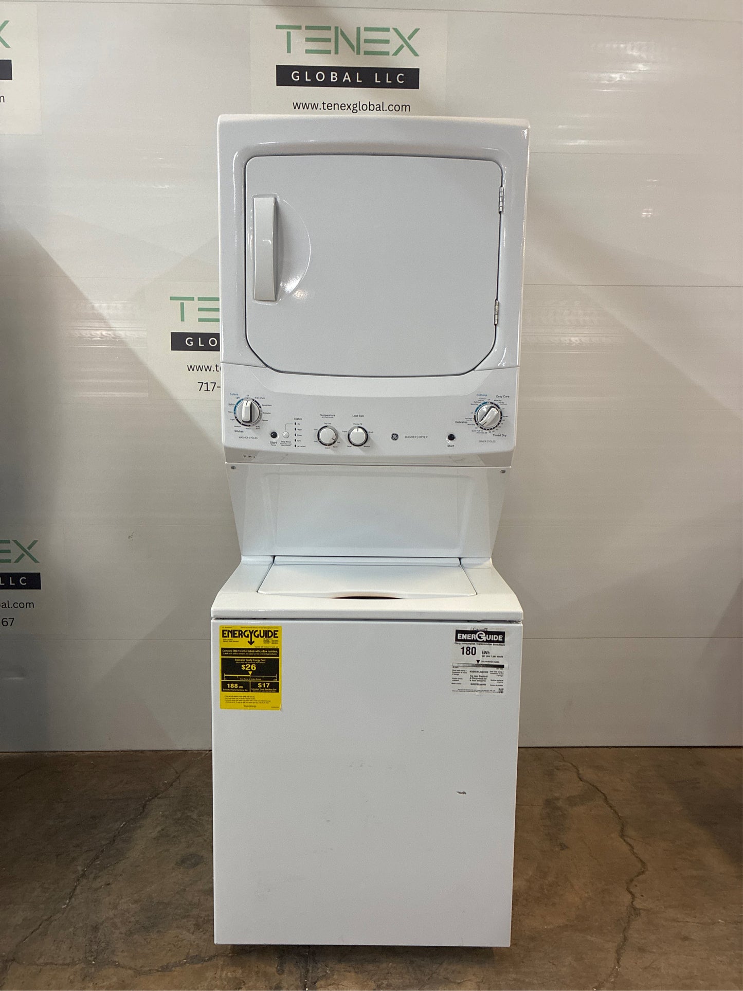 3.8/5.9 cu. ft. Washer Dryer Combo White