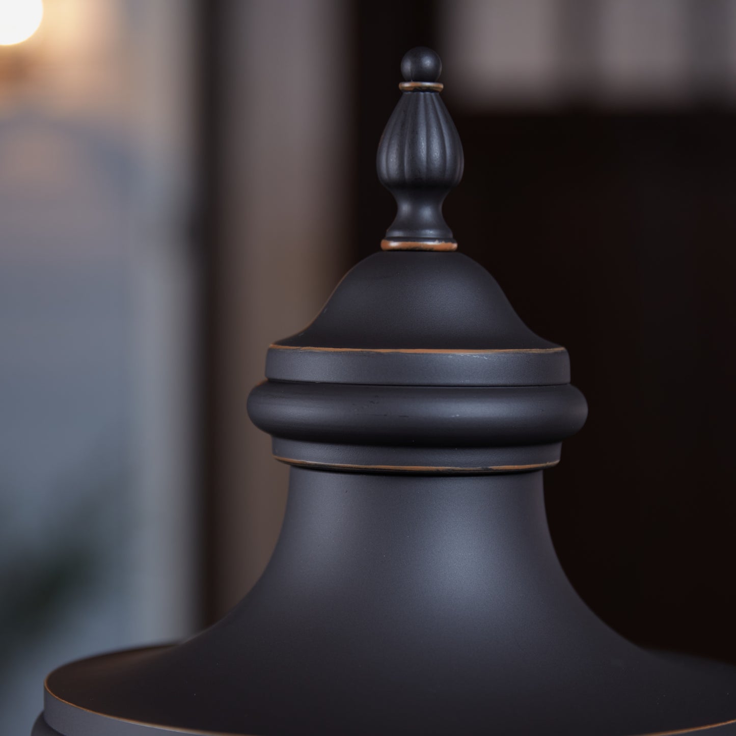 allen + roth Castine 19.5" Bronze Lantern