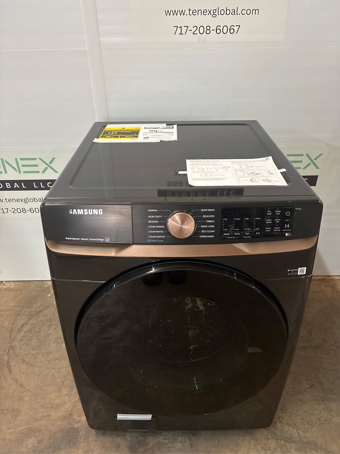 Samsung 5-cu ft Smart Front-Load Washer