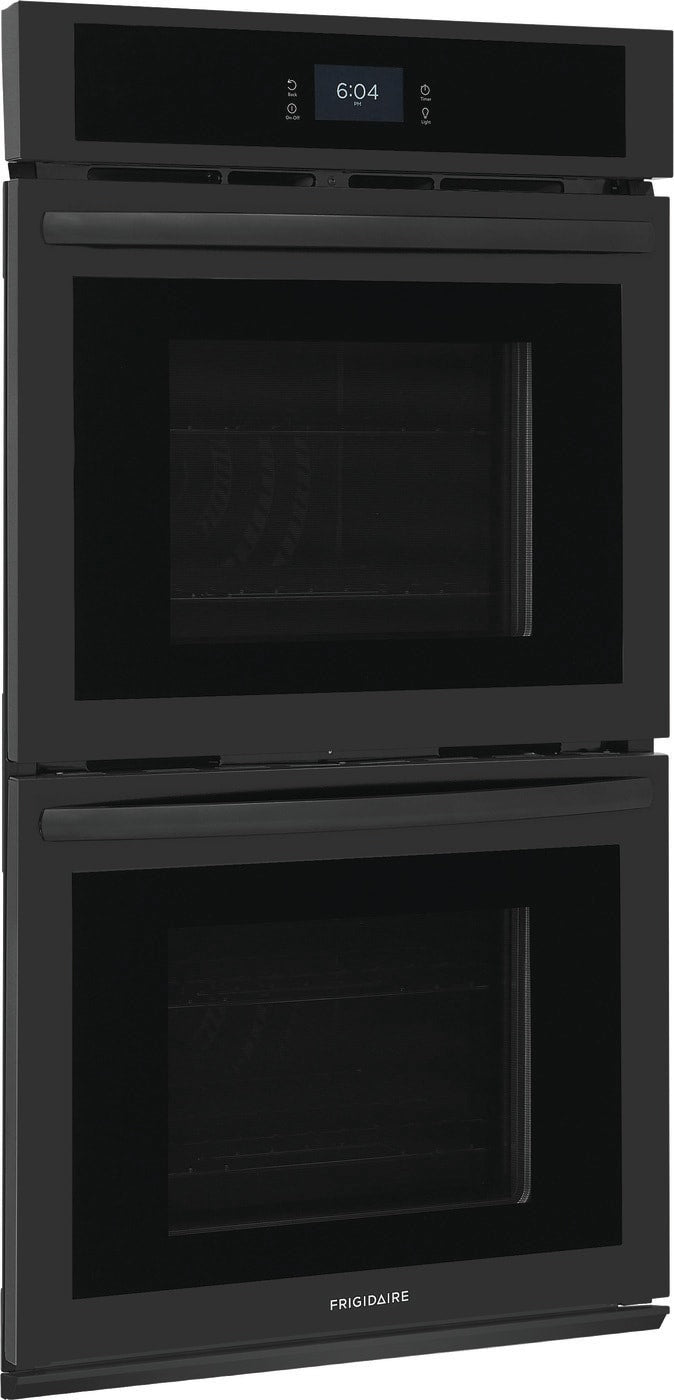 Frigidaire 27-in Double Wall Oven (Black)