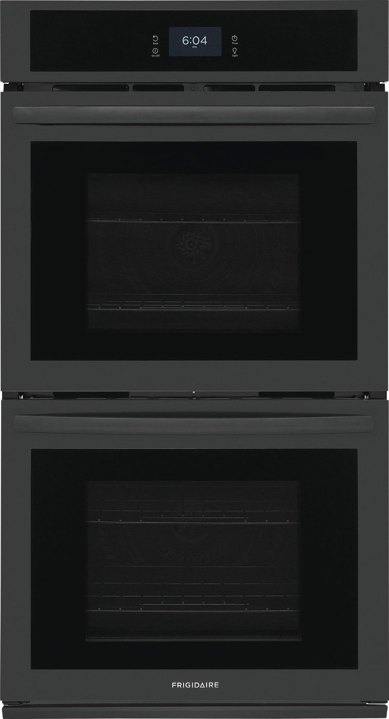 Frigidaire 27-in Double Wall Oven (Black)