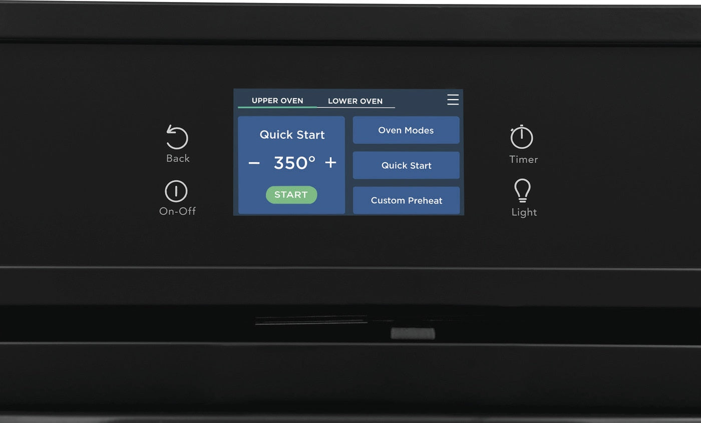 Frigidaire 27-in Double Wall Oven (Black)