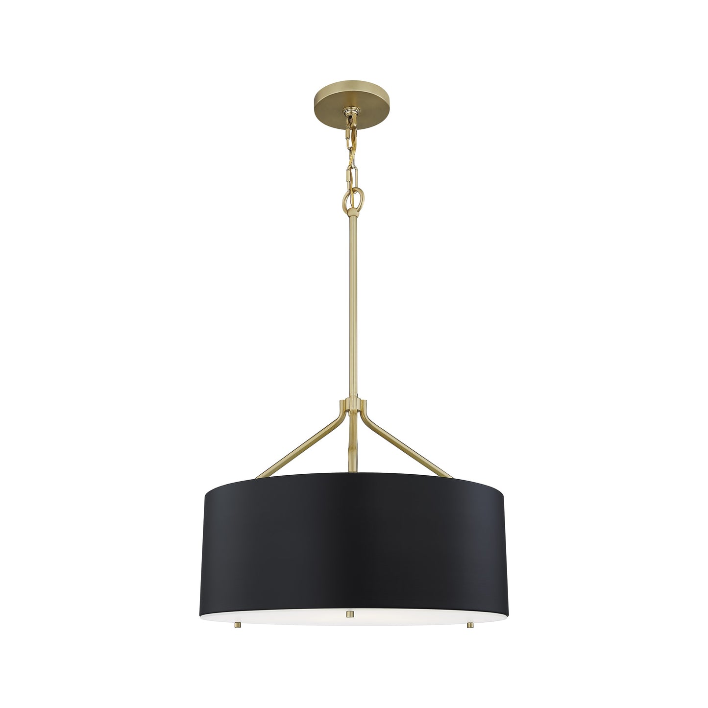 Quoizel Covington 3-Light Drum Pendant Light