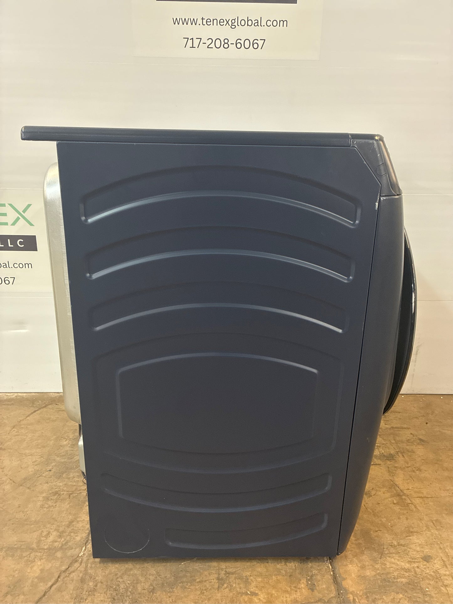 GE 7.8-cu ft Smart Gas Dryer (Sapphire Blue)