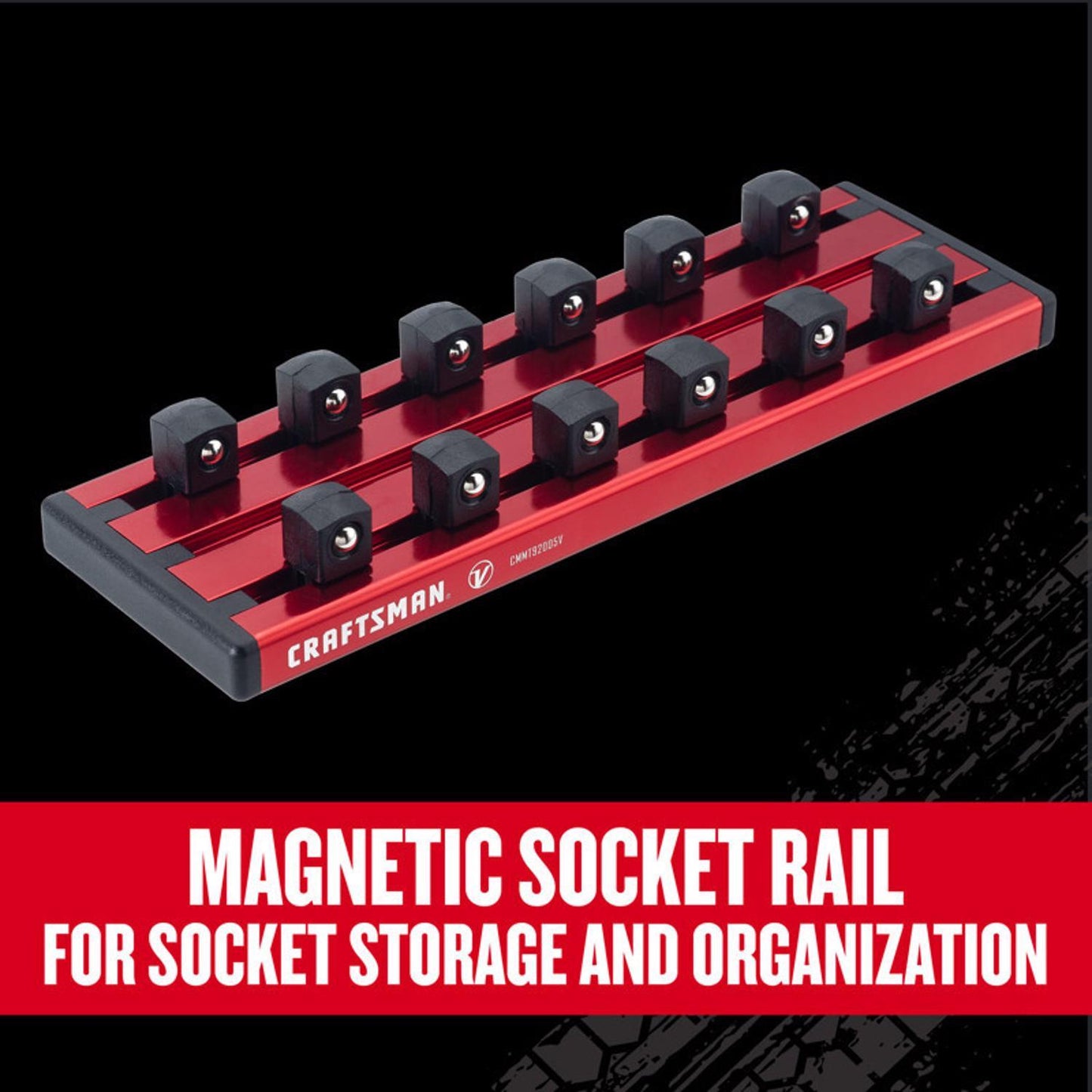 Craftsman V-Series Socket Set, 12 pc