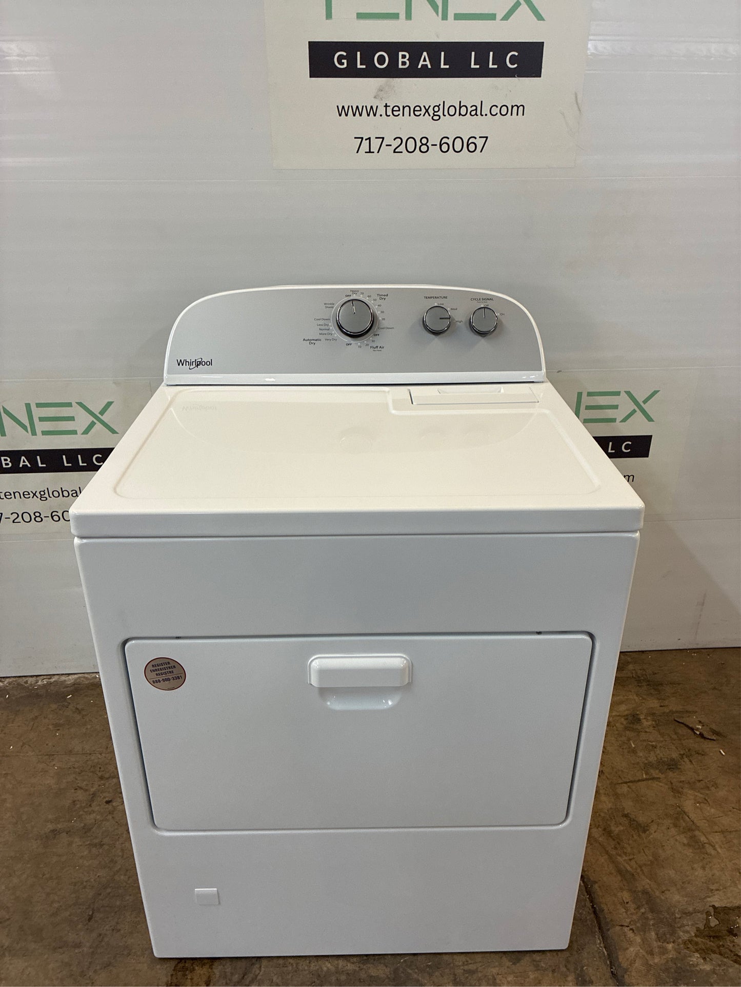 Whirlpool 7-Cu. Ft. Gas Dryer (White)