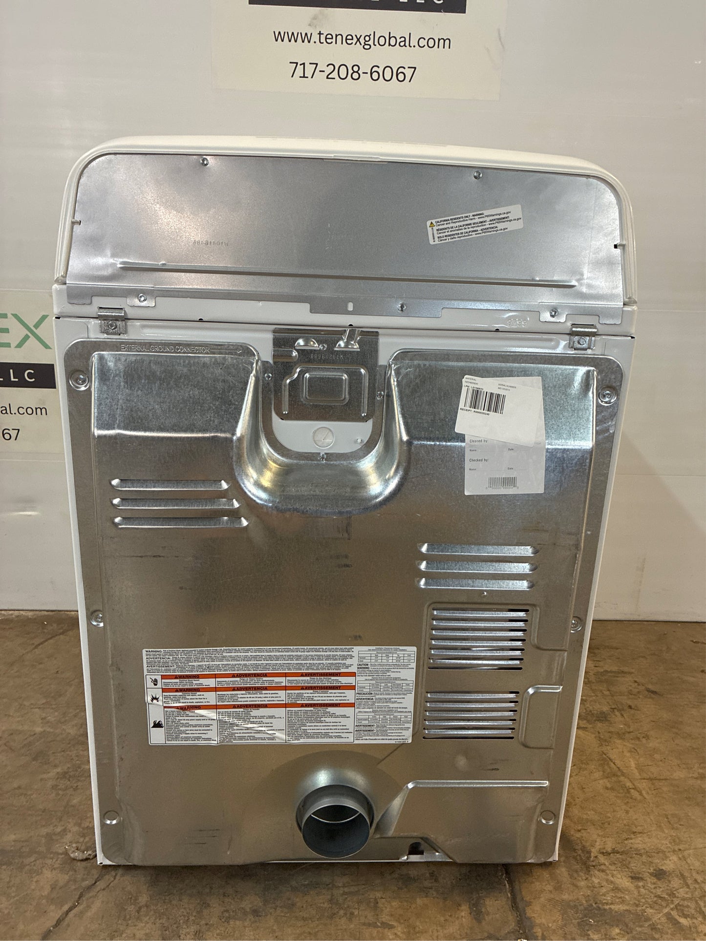 Amana 6.5 cu.ft. Vented Electric Dryer in White