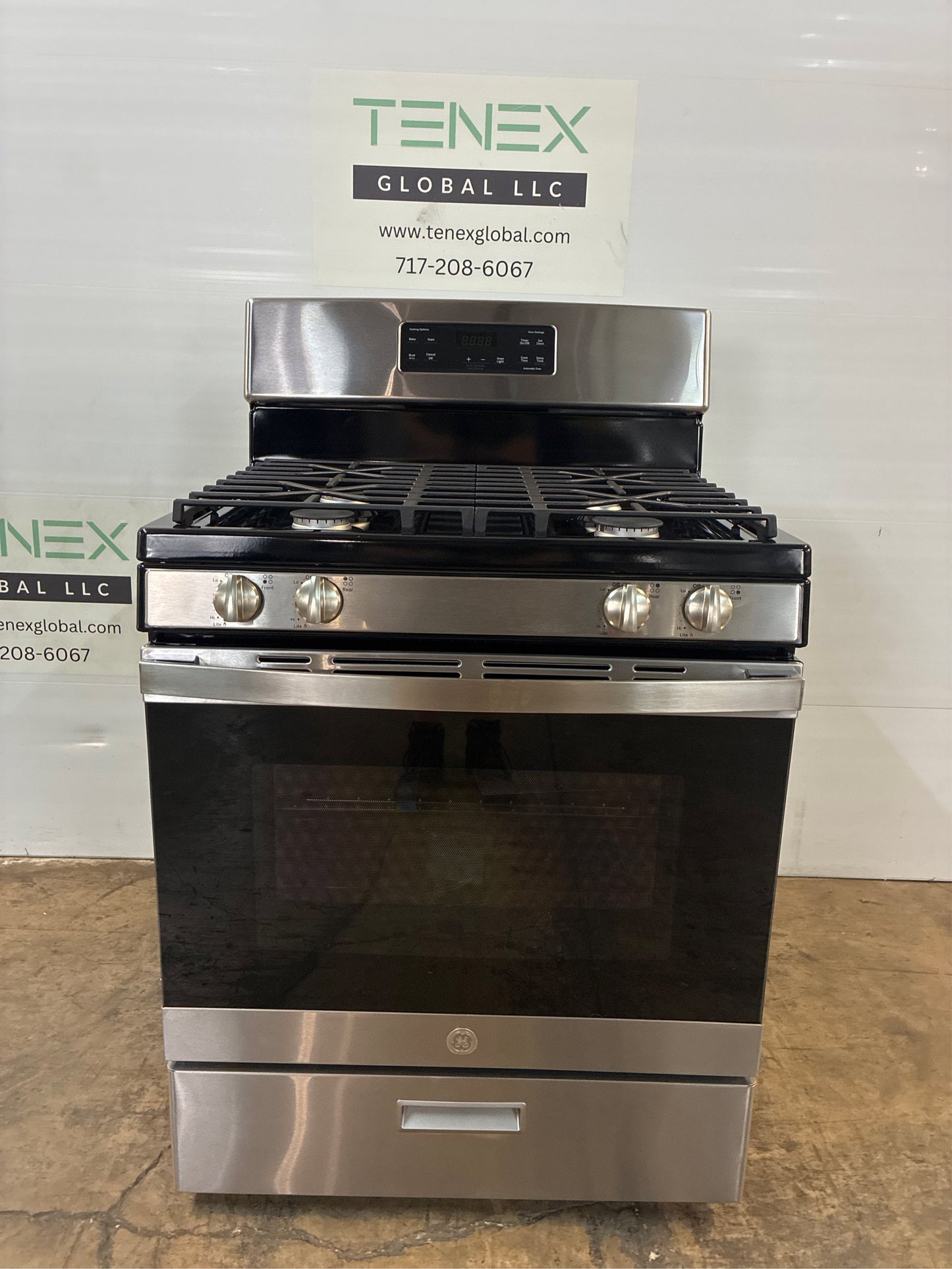 GE 30-in 4.8-cu ft Gas Range (Stainless Steel)