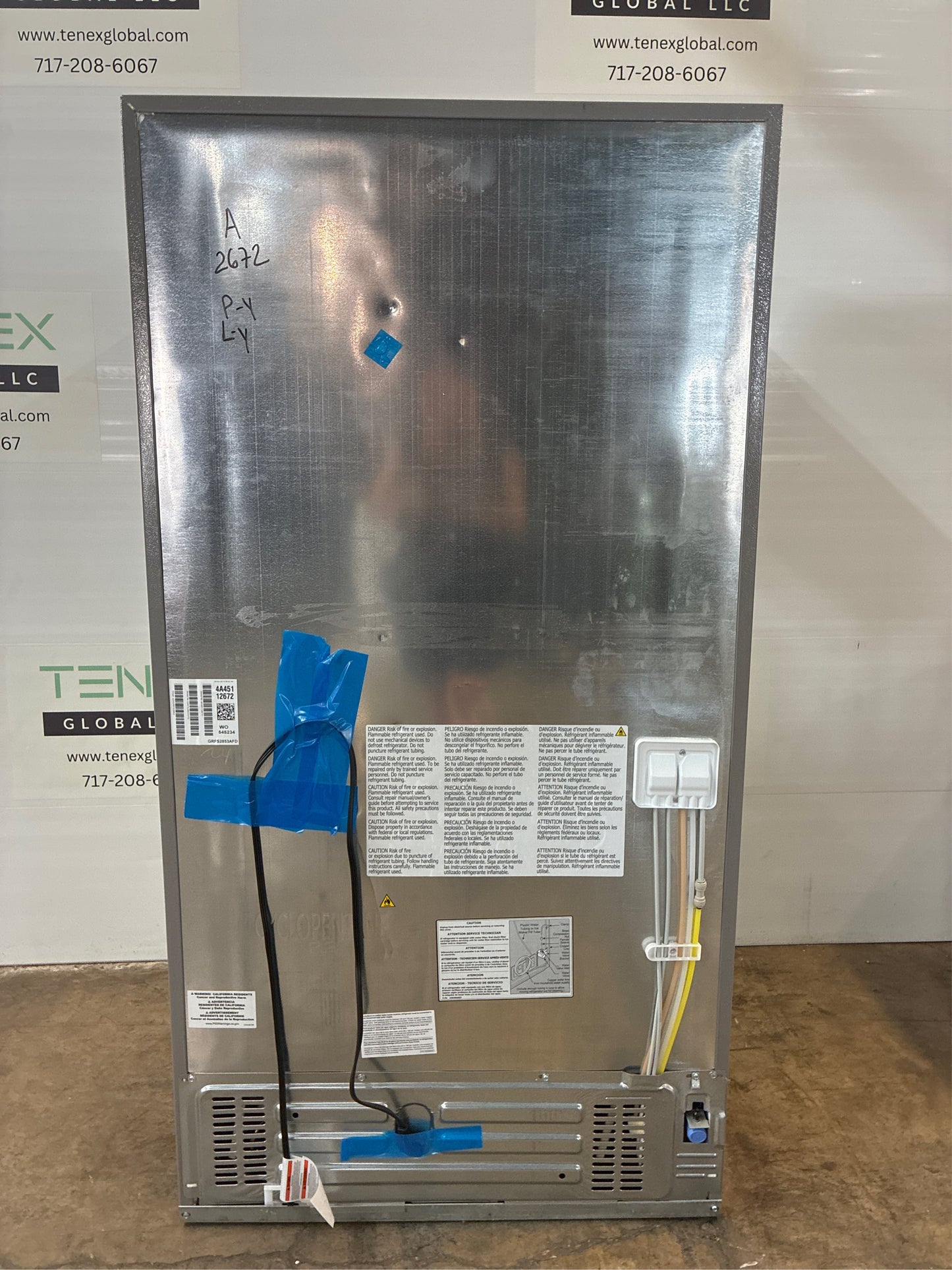 27.8 cu. ft. French Door Refrigerator in SS
