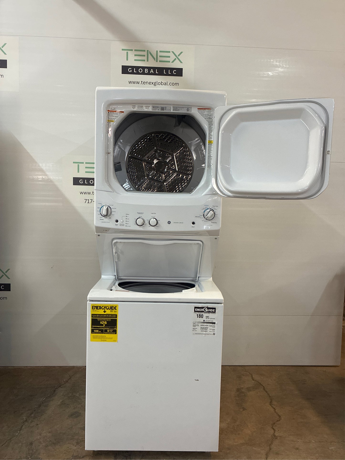 3.8/5.9 cu. ft. Washer Dryer Combo White