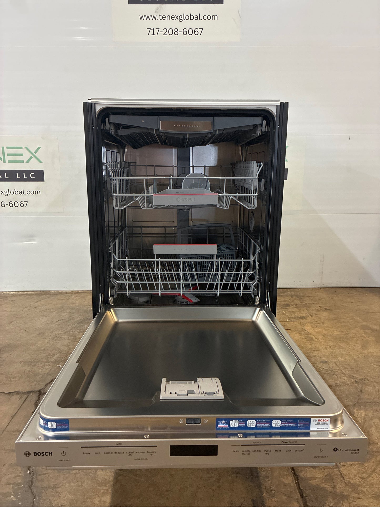 Bosch 800 24" Smart Dishwasher, 42-dBA Quiet