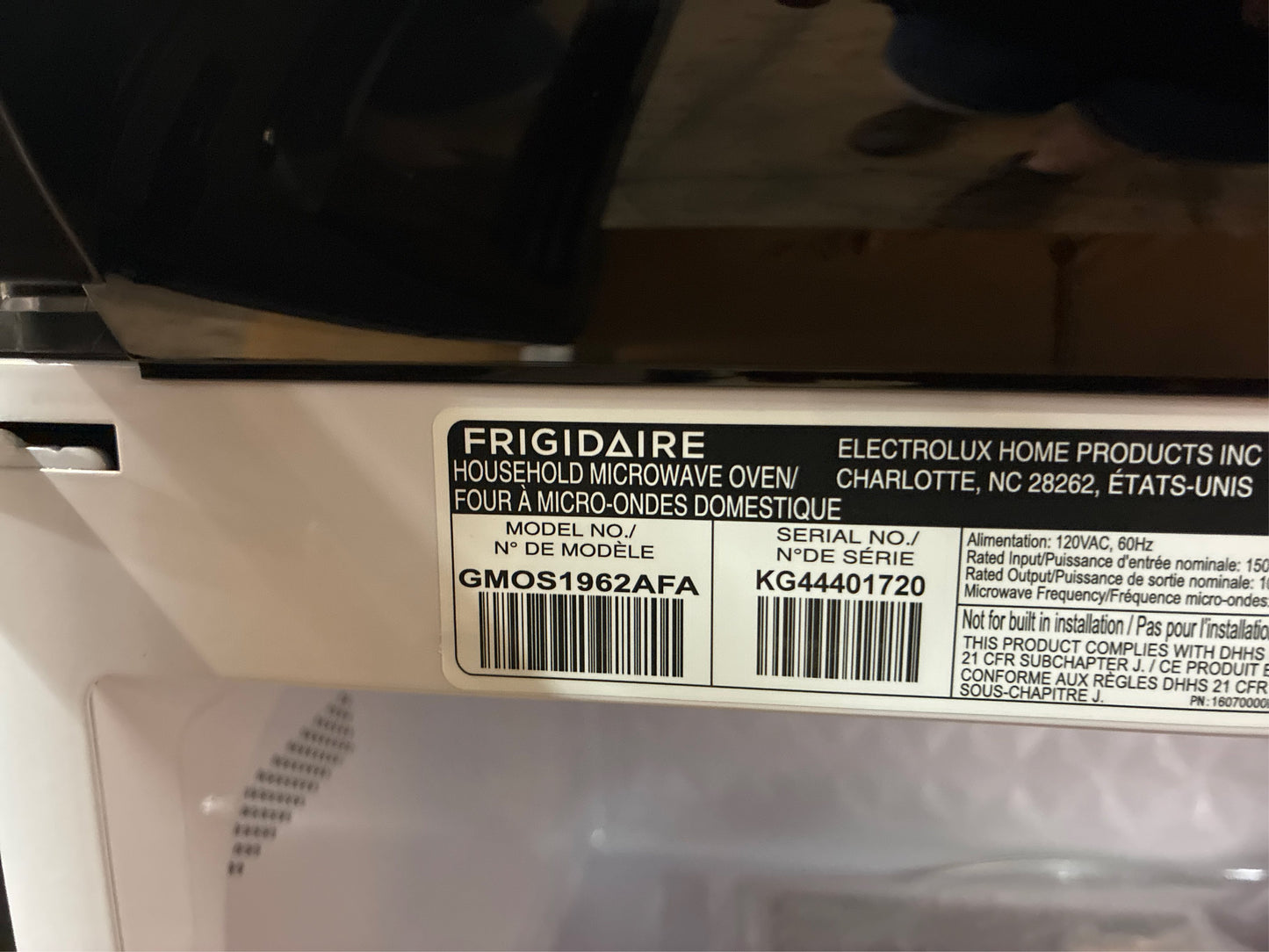 1.9 cu. ft. Microwave in Stainless Steel