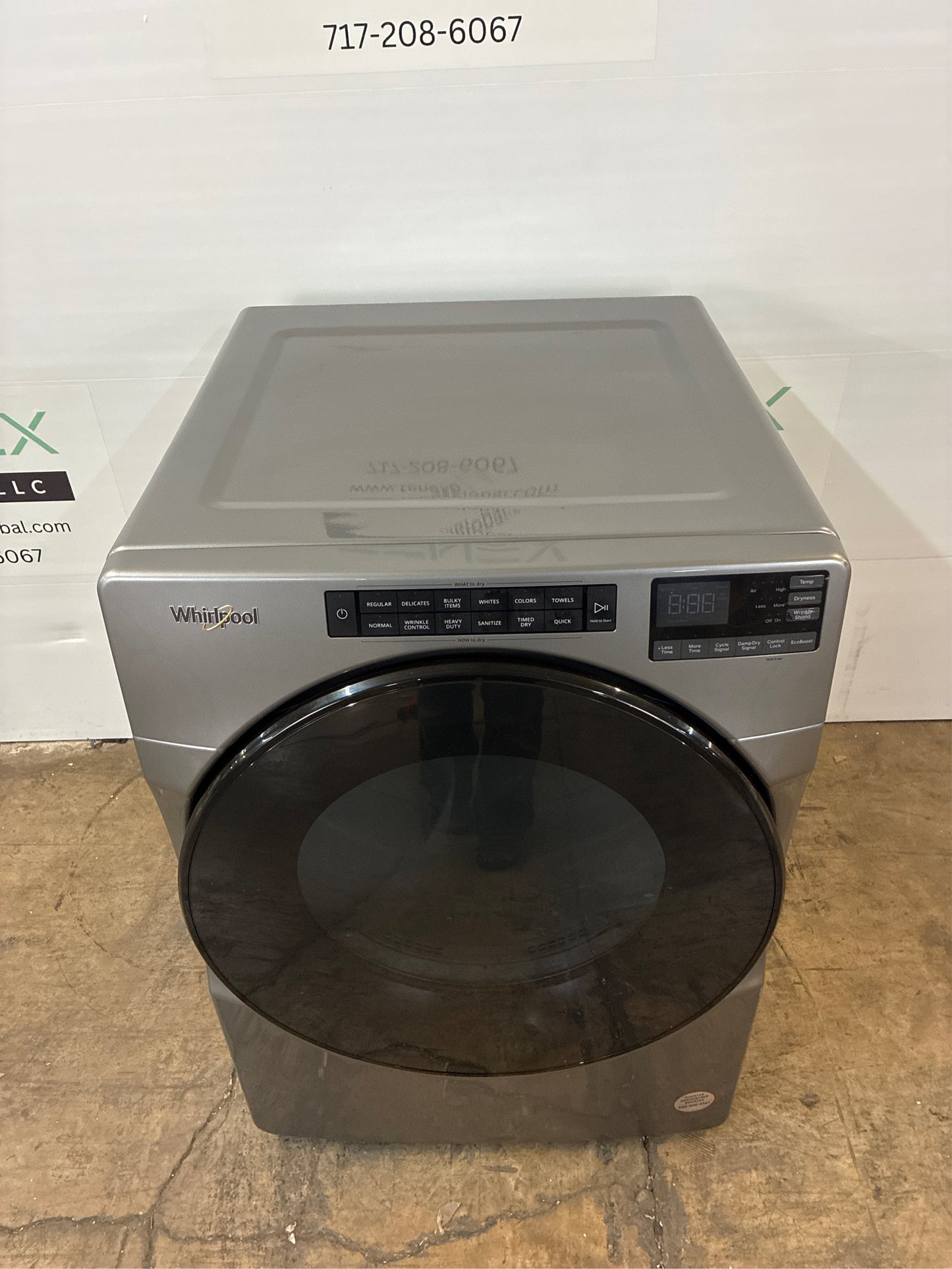 Whirlpool 7.4 cu. ft. Vented Gas Dryer in Chrome Shadow