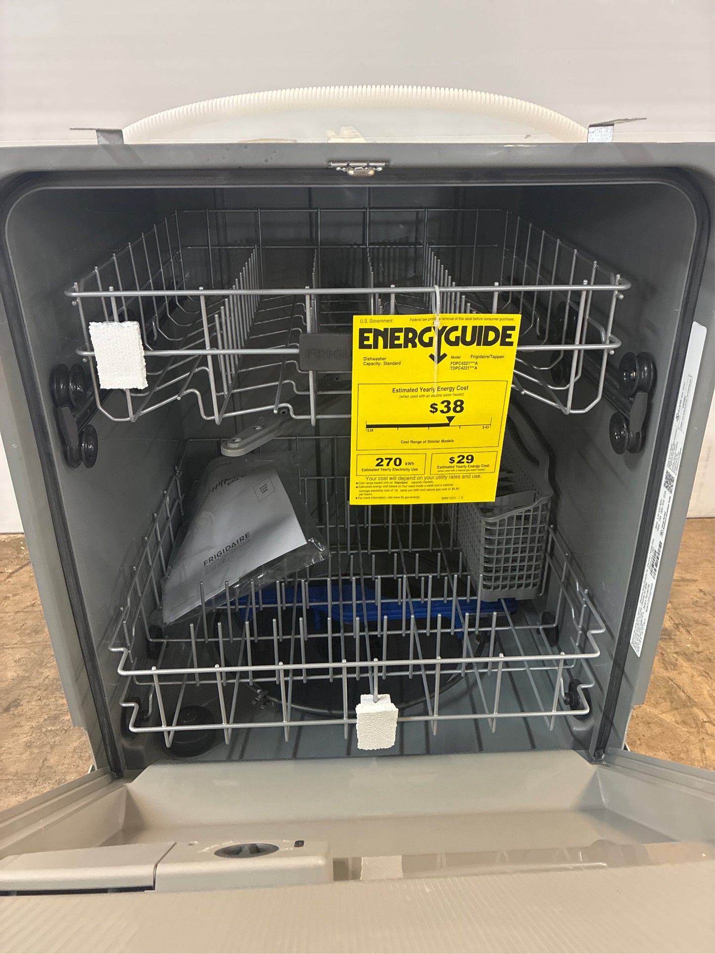 Frigidaire 24" SS Front Control Smart Dishwasher