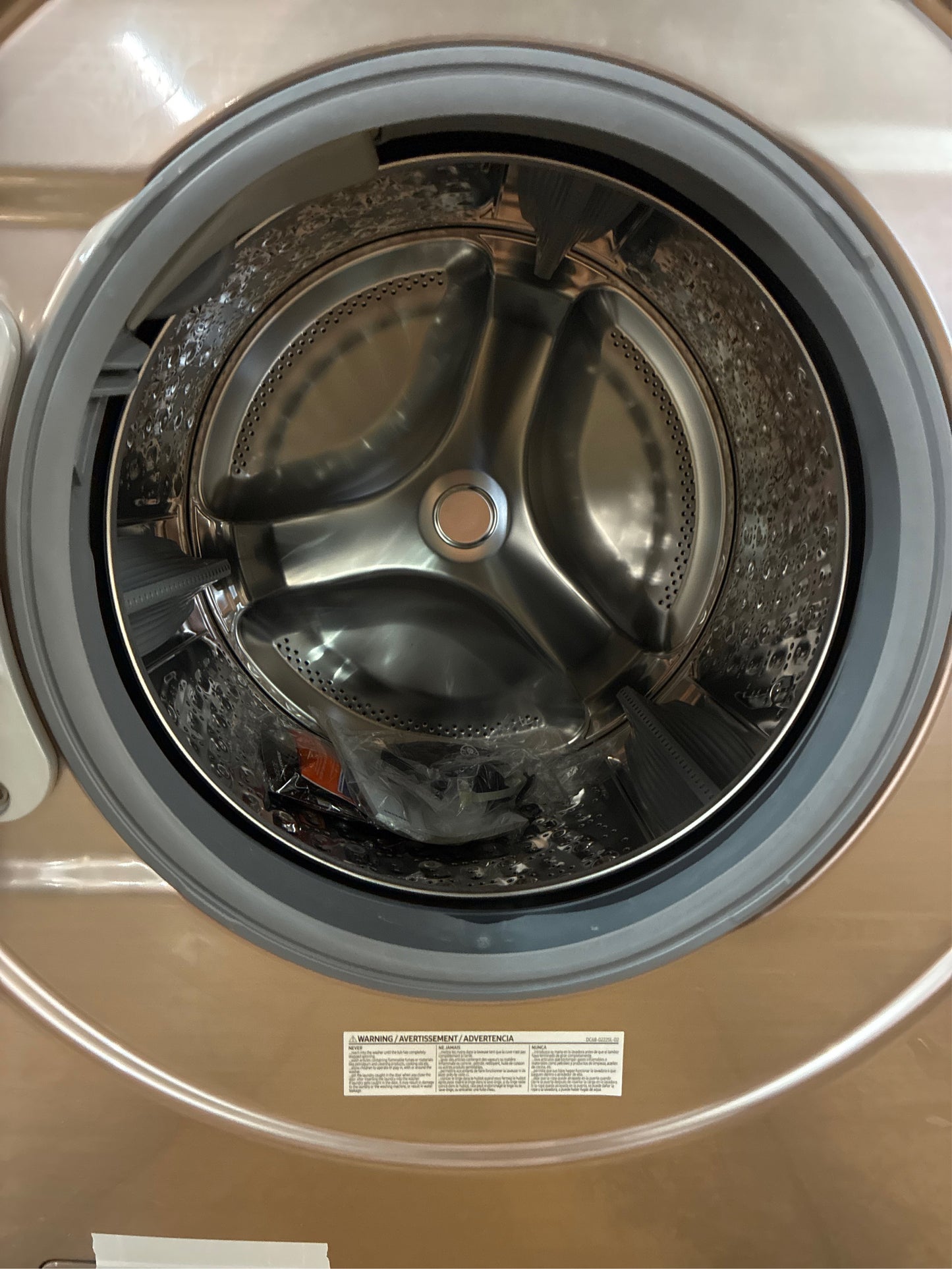 Samsung 4.5 cu. ft. Front Load Washer in Platinum