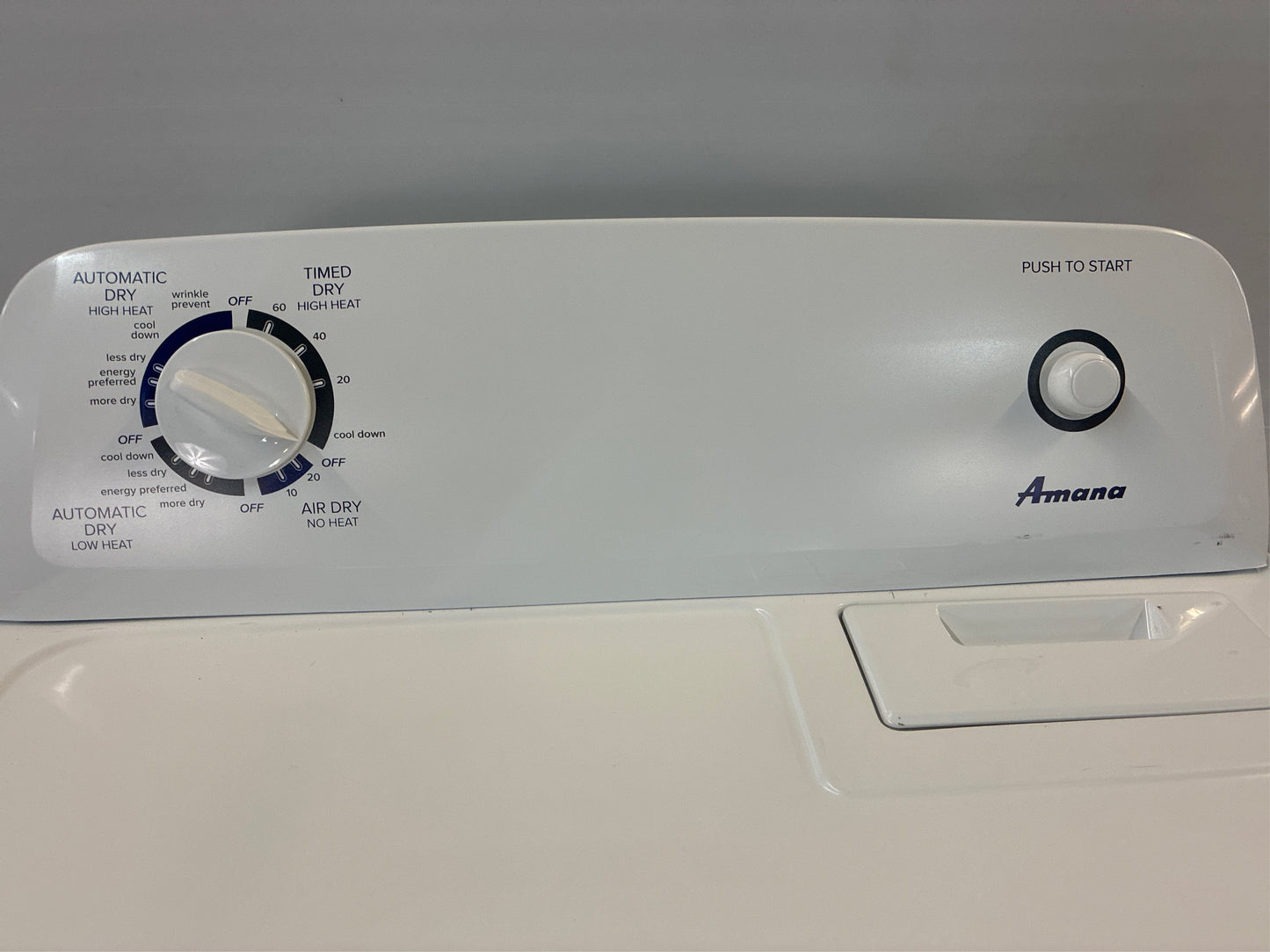 Amana 6.5 cu.ft. Vented Electric Dryer in White