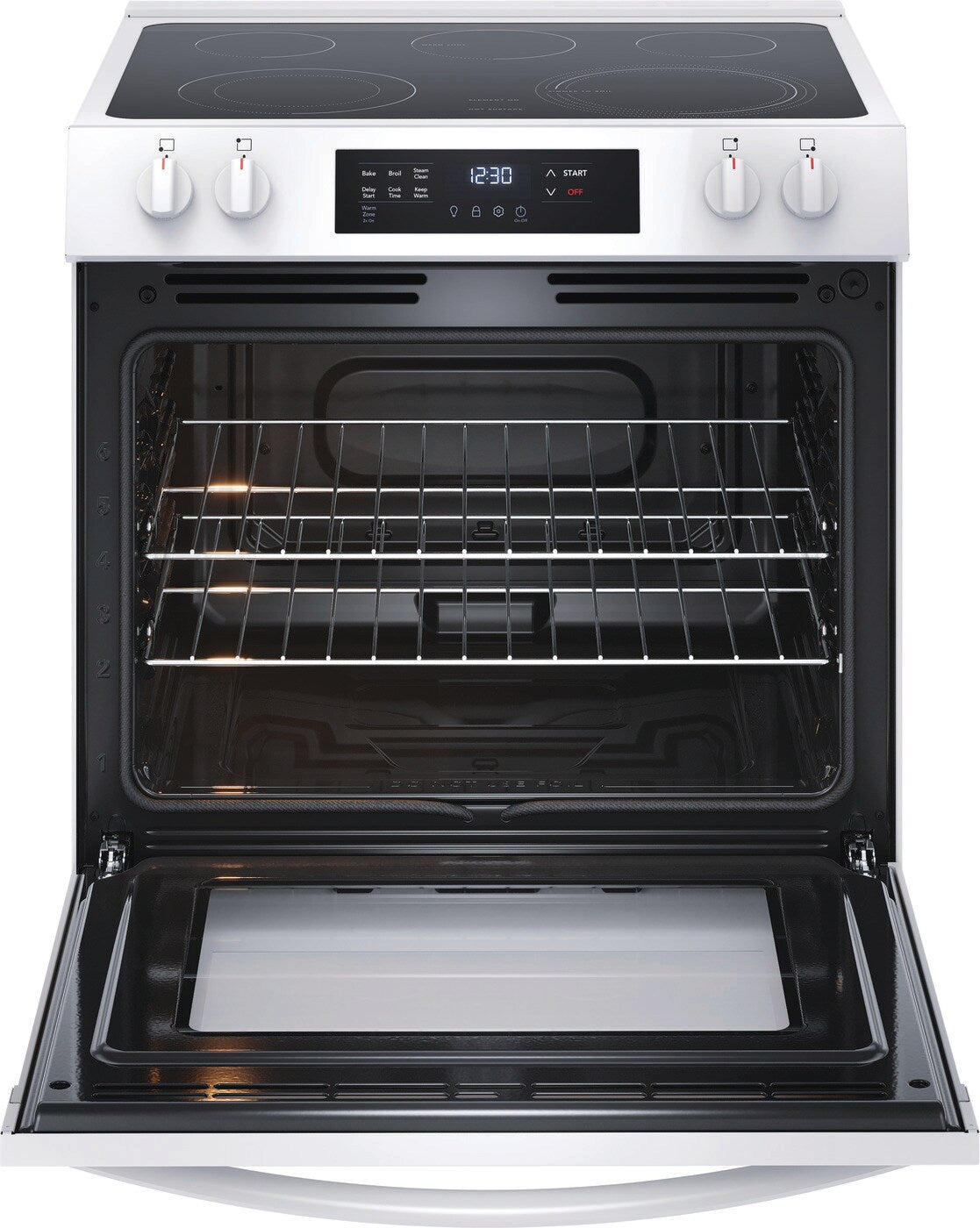Frigidaire 30" 5-Burner Electric Range, 5.3-cu ft.