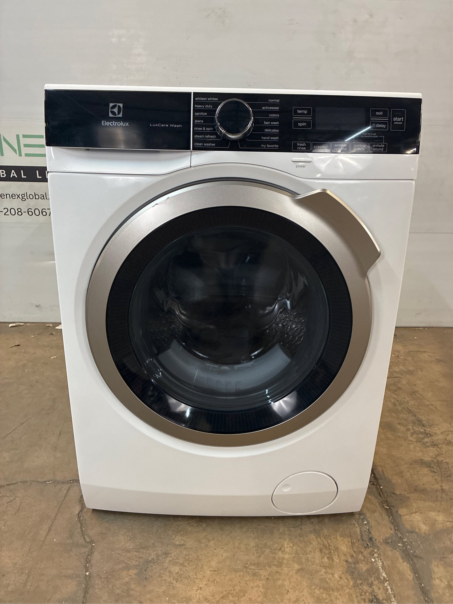 Electrolux LuxCare Steam Front-Load Washer