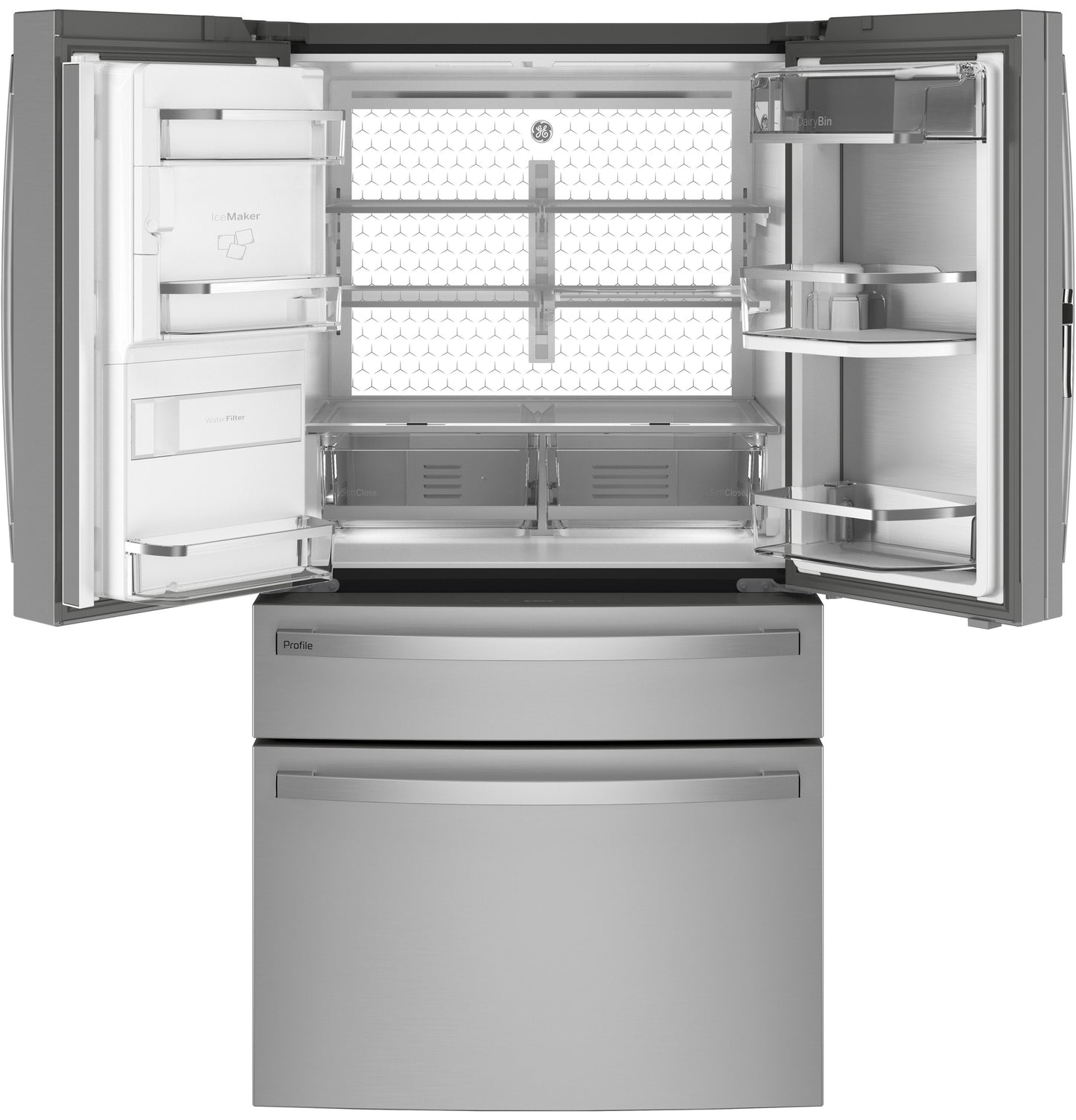 GE 27.9-cu ft Smart French Door Refrigerator