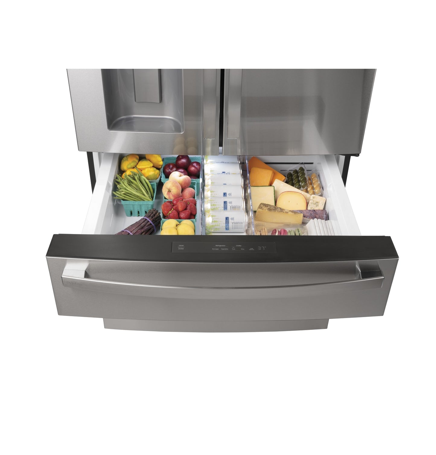 GE 27.9-cu ft Smart French Door Refrigerator