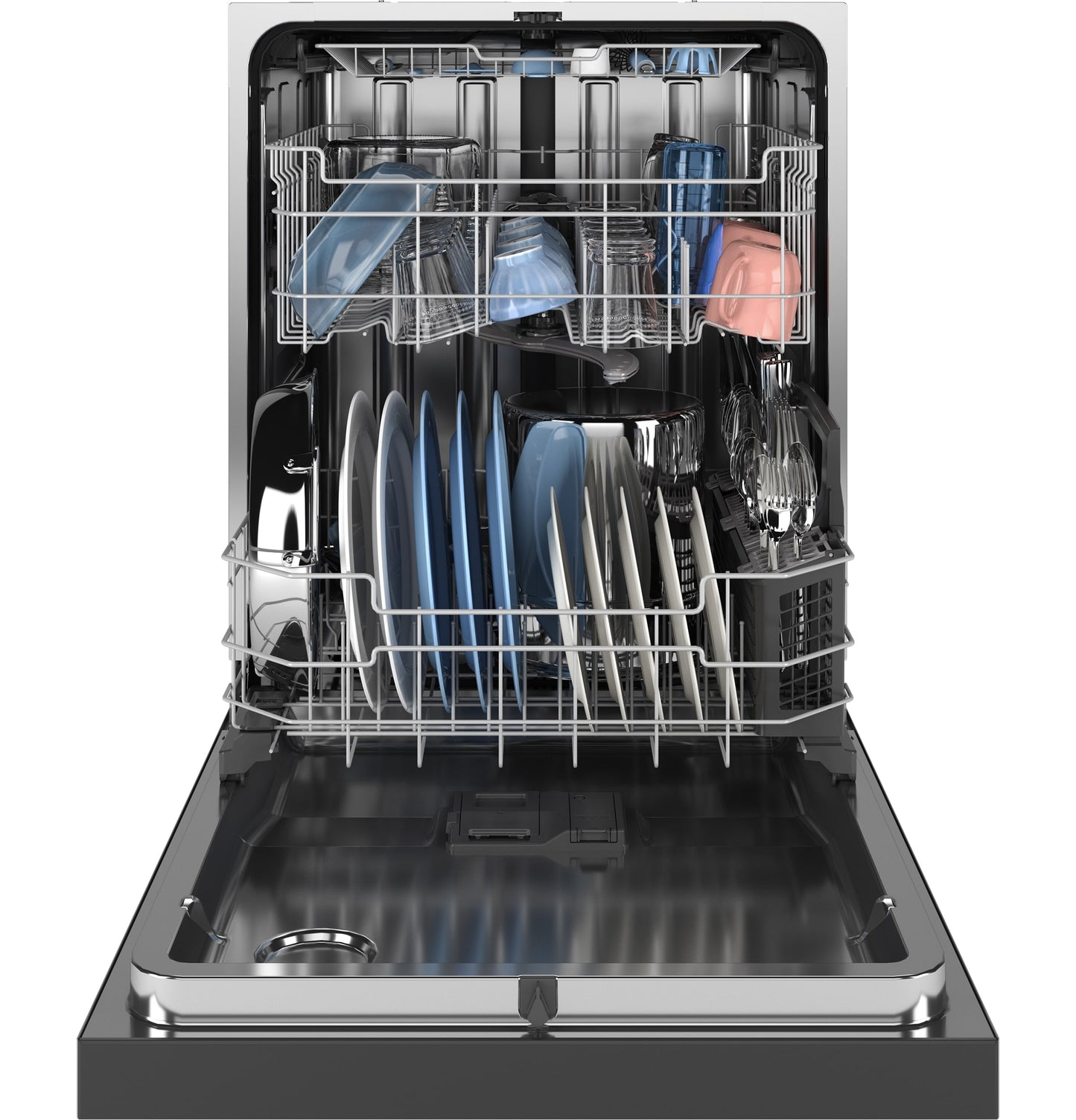 GE 24-in Dishwasher, 47dB, Stainless Steel
