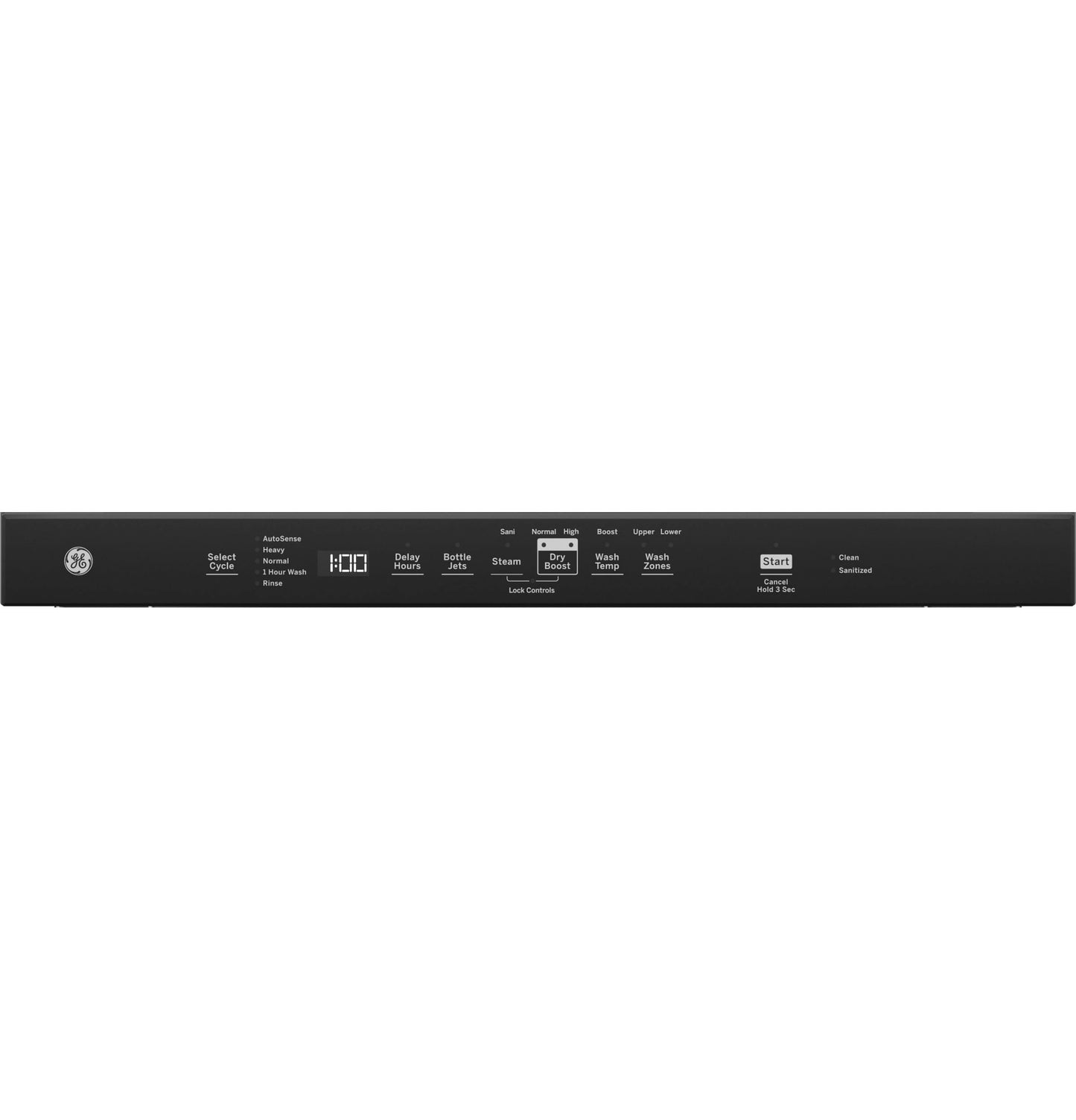 GE Dry Boost 24-in Built-In Dishwasher