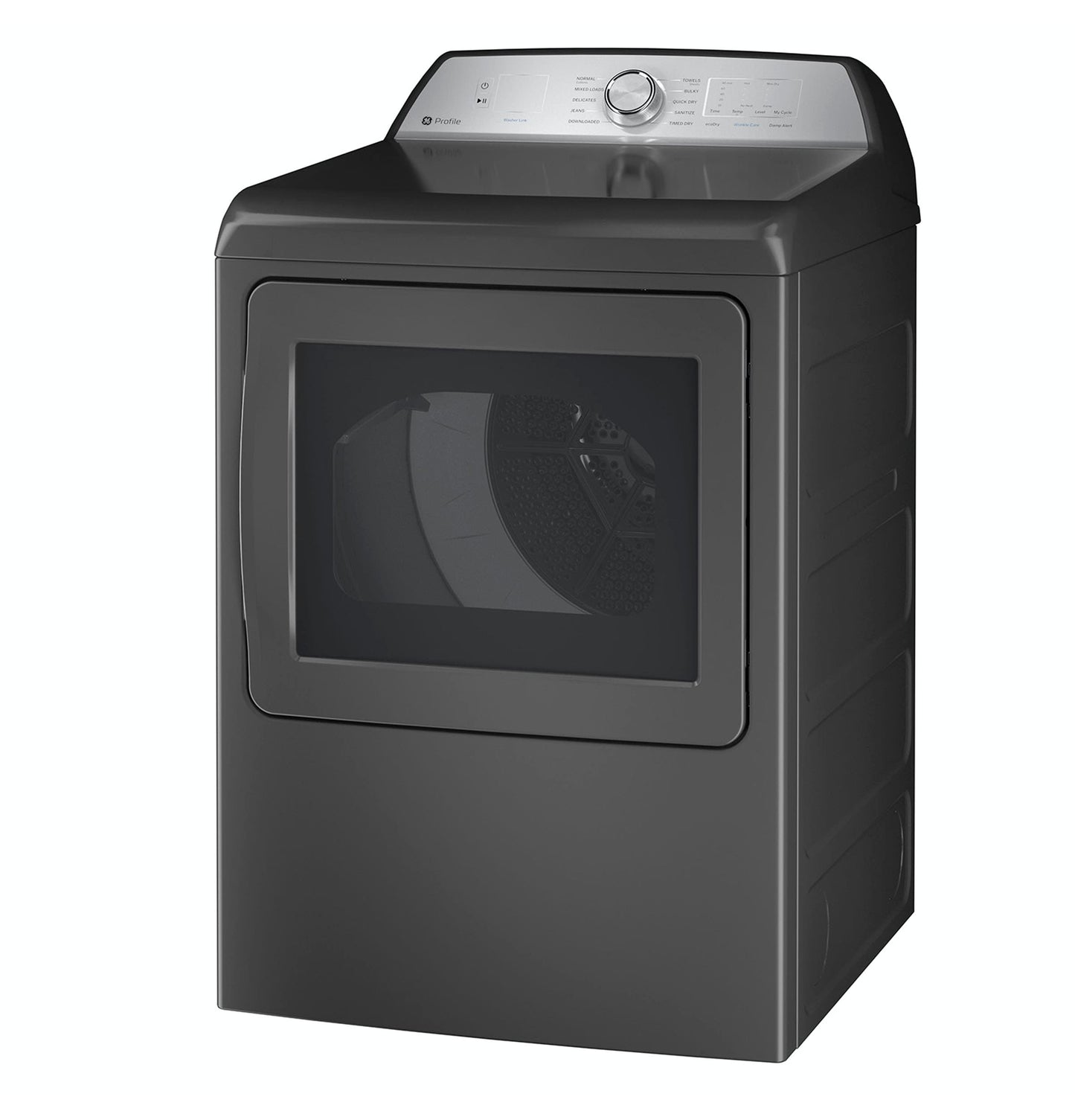 GE Profile 7.4-cu ft Electric Dryer (Gray)