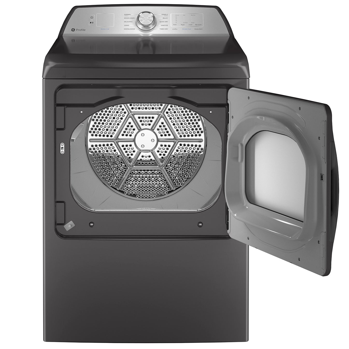 GE Profile 7.4-cu ft Electric Dryer (Gray)