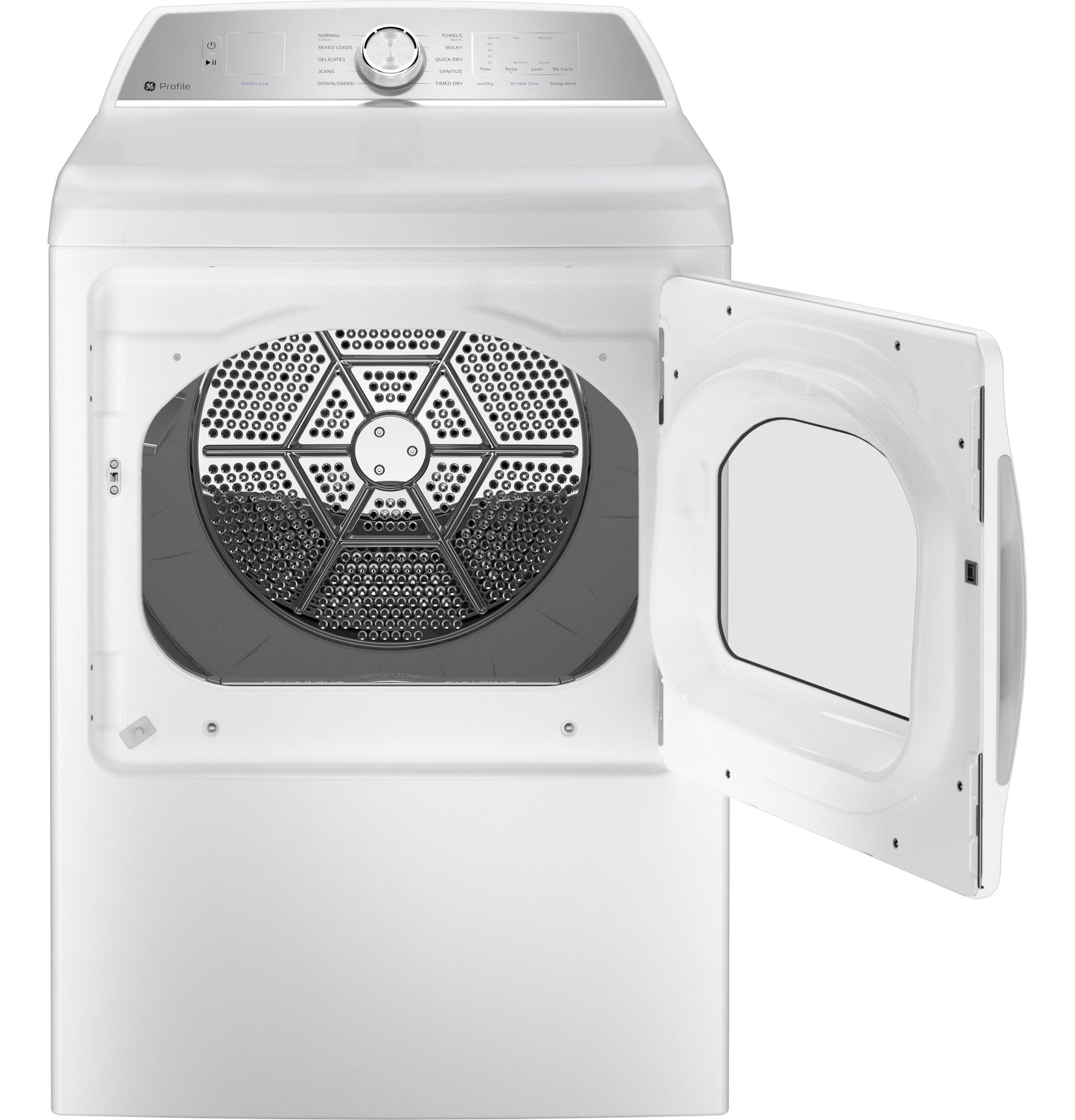 GE Profile 7.4-cu ft Electric Dryer - White