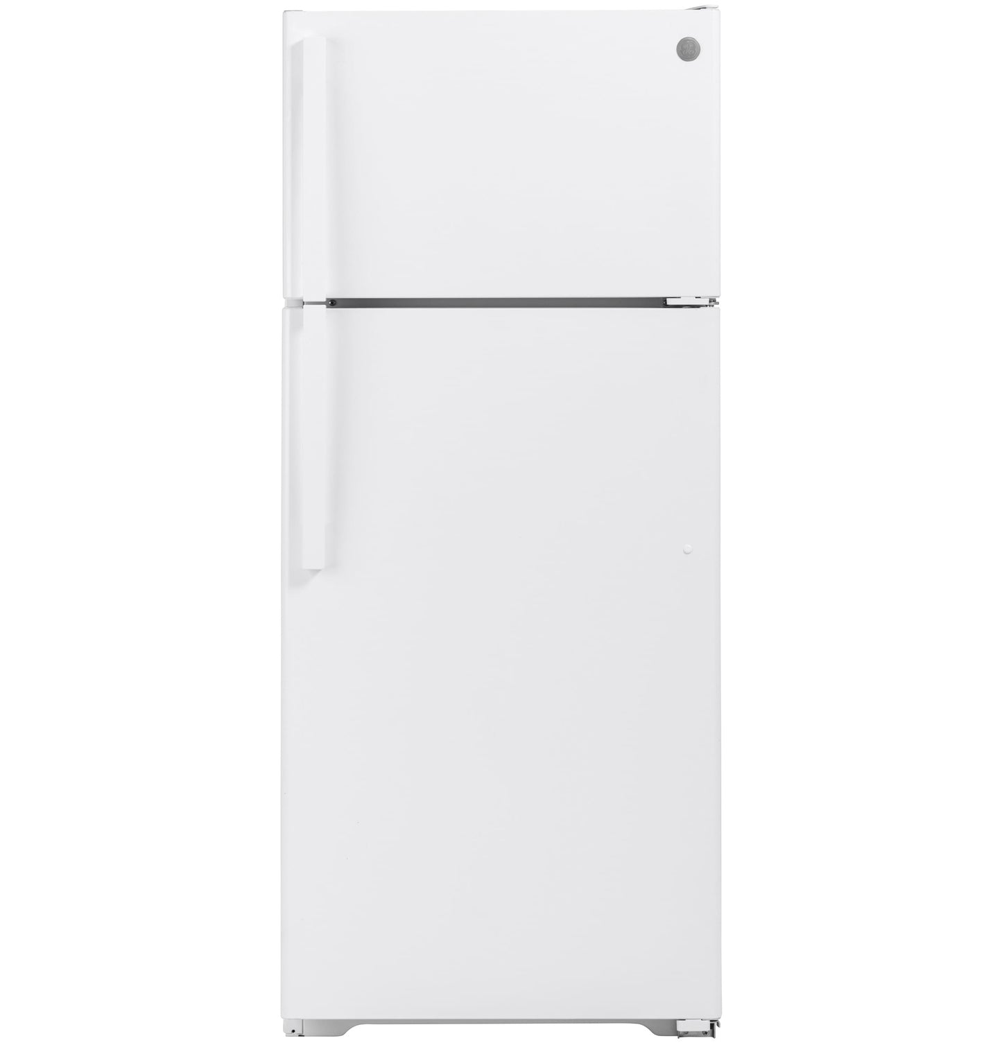 GE 17.5-cu ft Top-Freezer Refrigerator (White)