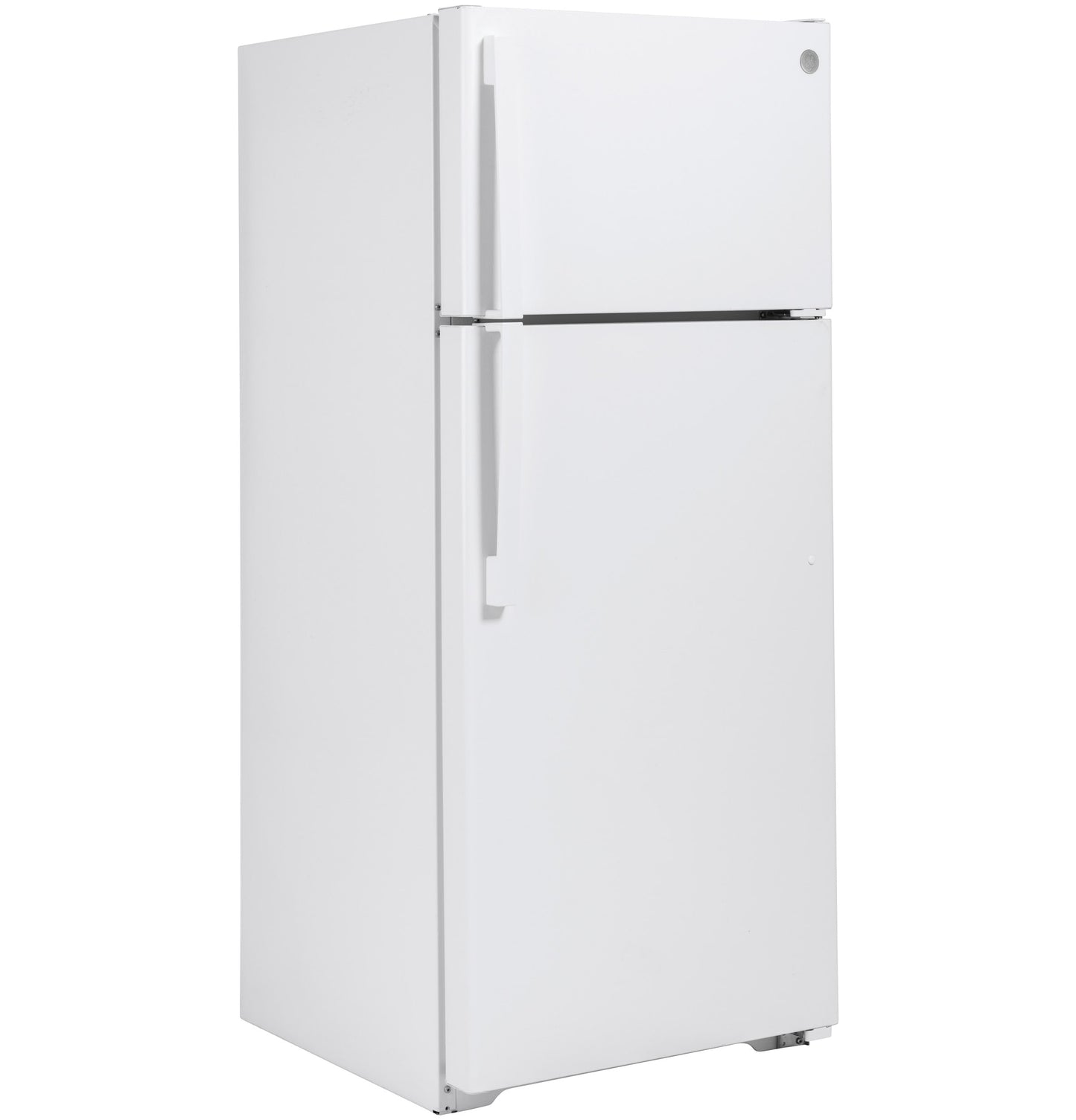GE 17.5-cu ft Top-Freezer Refrigerator (White)