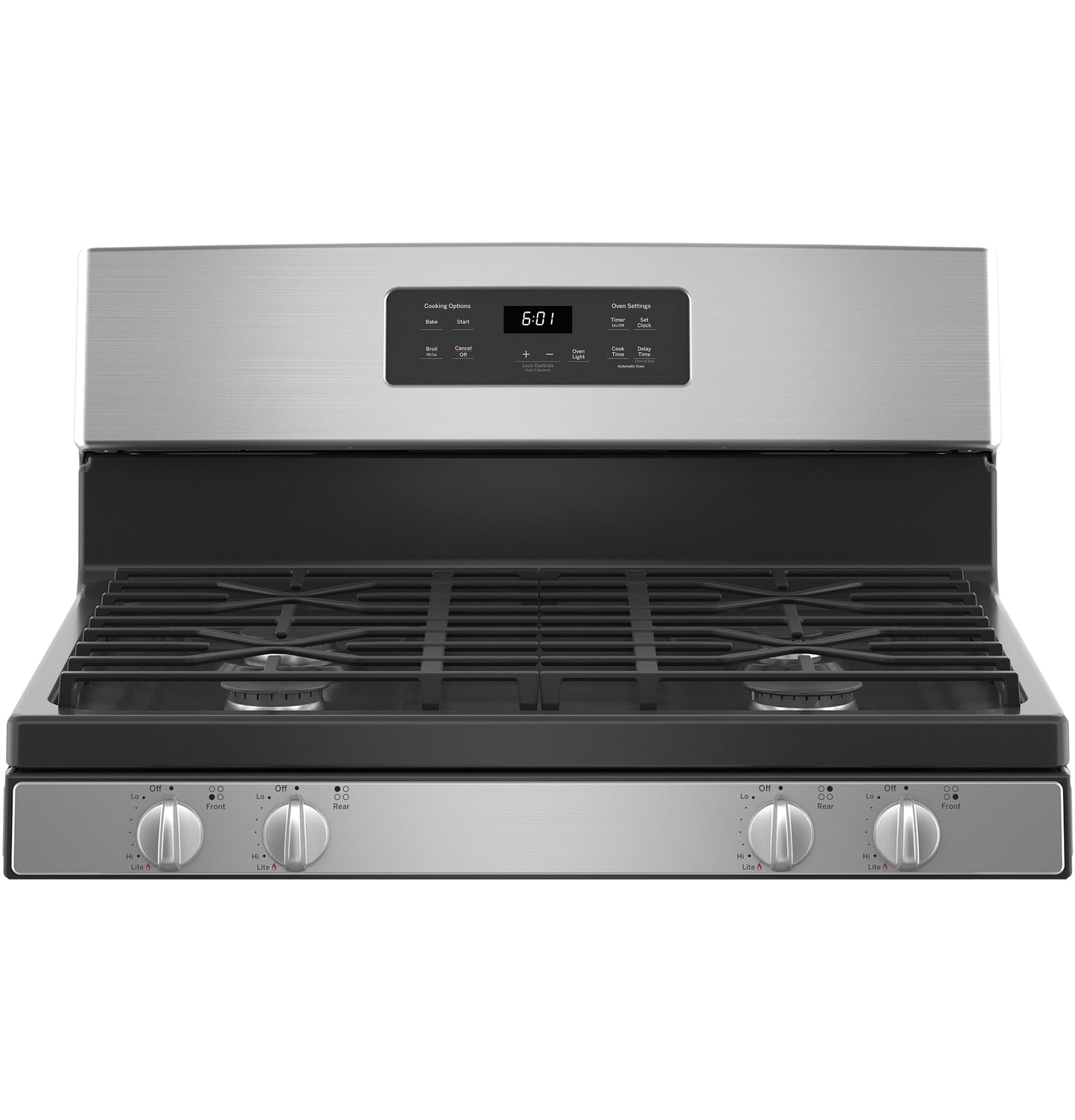 GE 30-in 4.8-cu ft Gas Range (Stainless Steel)