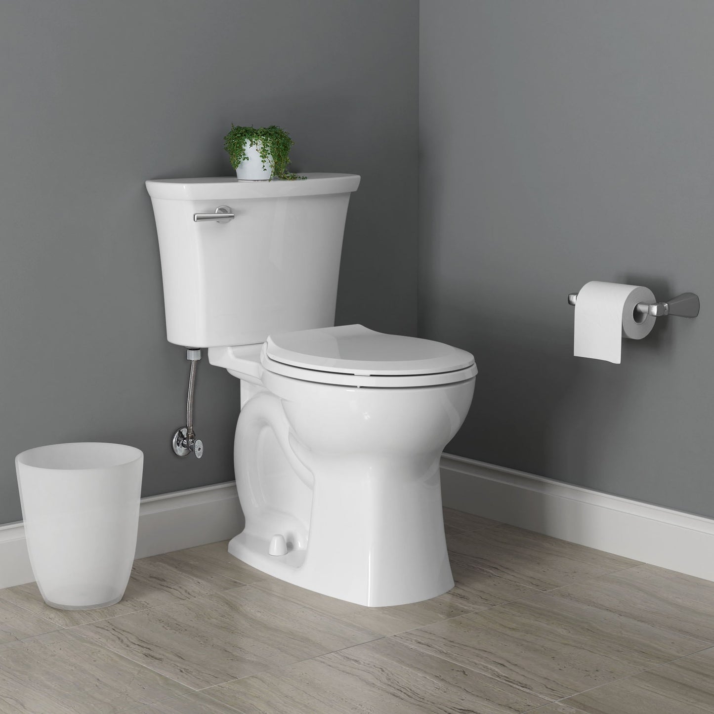 American Standard Edgemere White Round Toilet