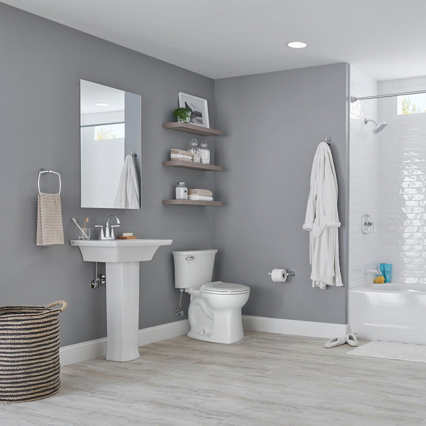 American Standard Edgemere White Round Toilet