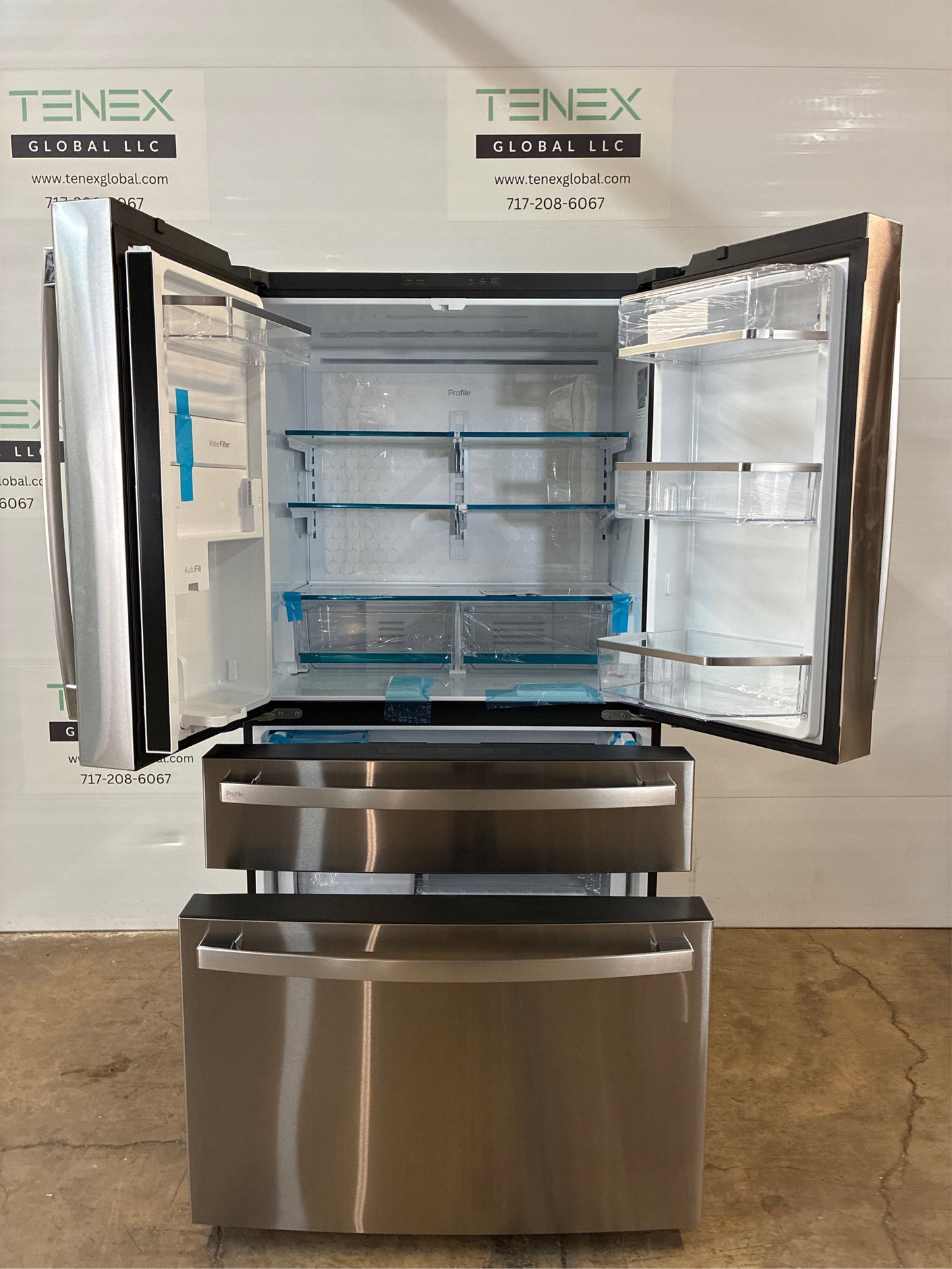 GE Profile 23.2-cu ft 4-Door Refrigerator