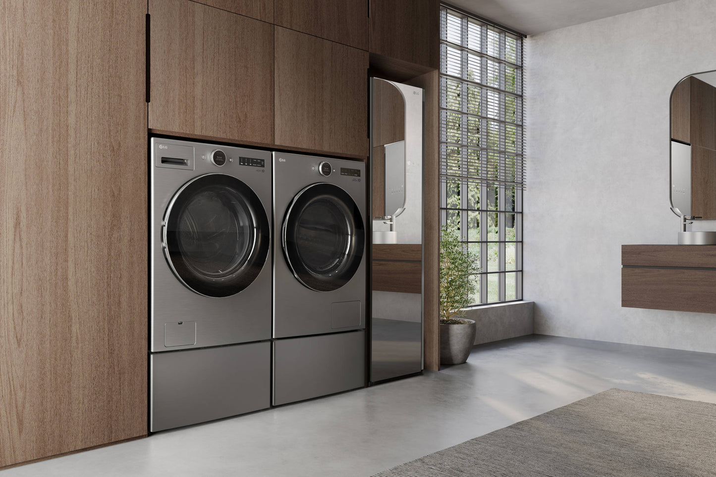LG TurboWash 360 4.5-cu ft Front Load Washer ENERGY STAR