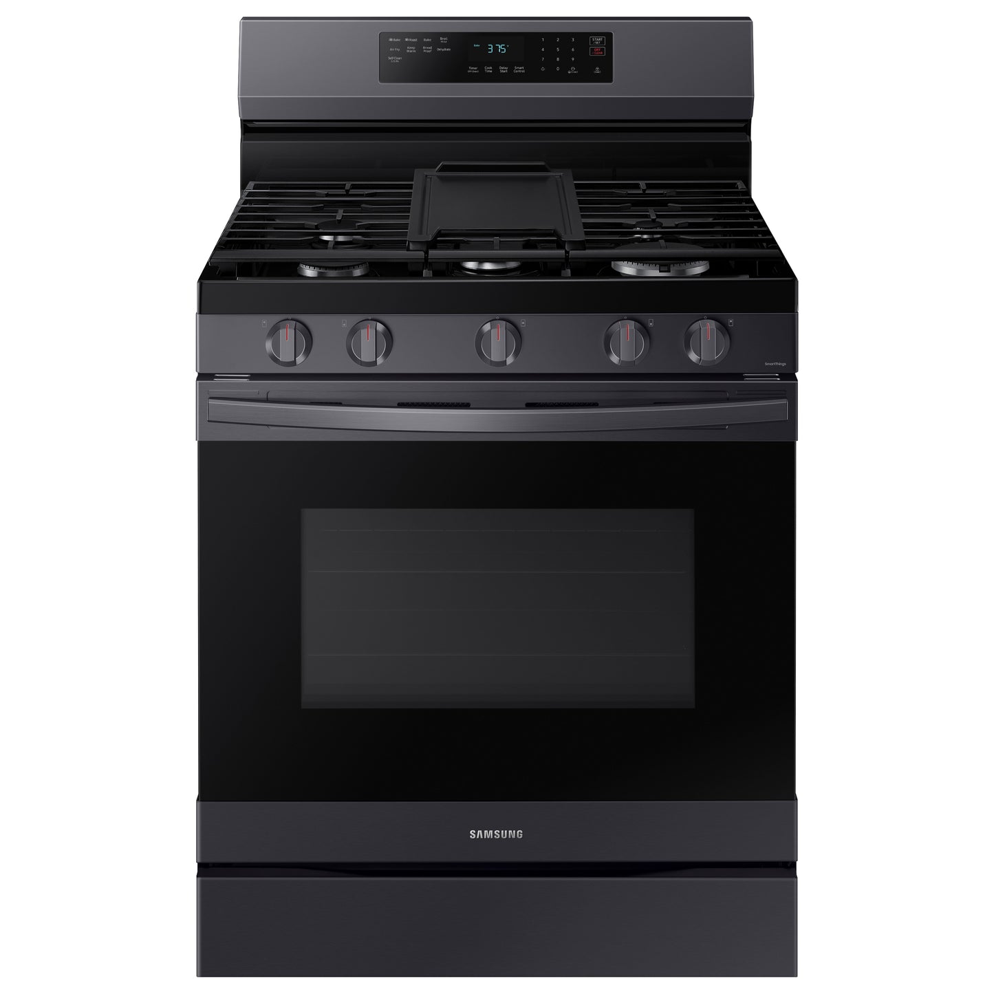 Samsung 30-in 5 Burners 6-cu ft Gas Range