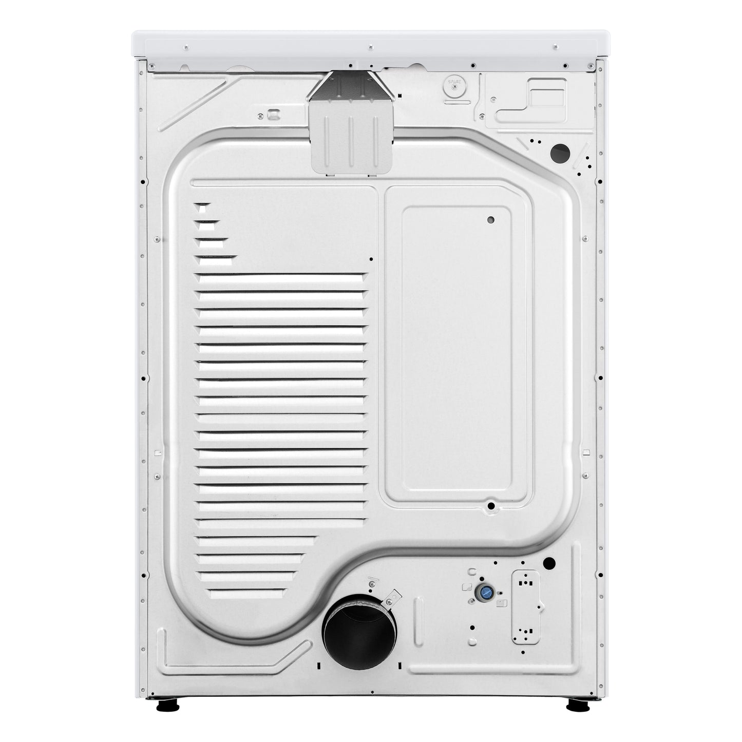 LG 7.4-cu ft Steam Dryer (White)