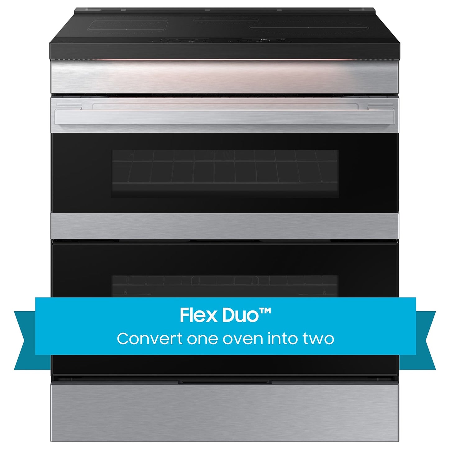 Samsung Bespoke 30-in Double Induction Range