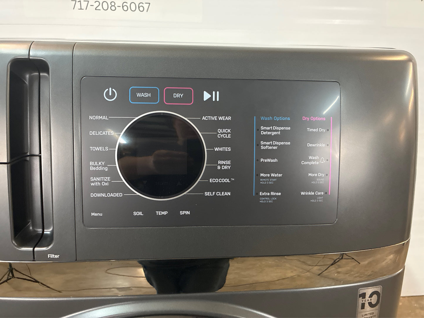 GE Profile 4.8-cu ft Washer/Dryer Combo