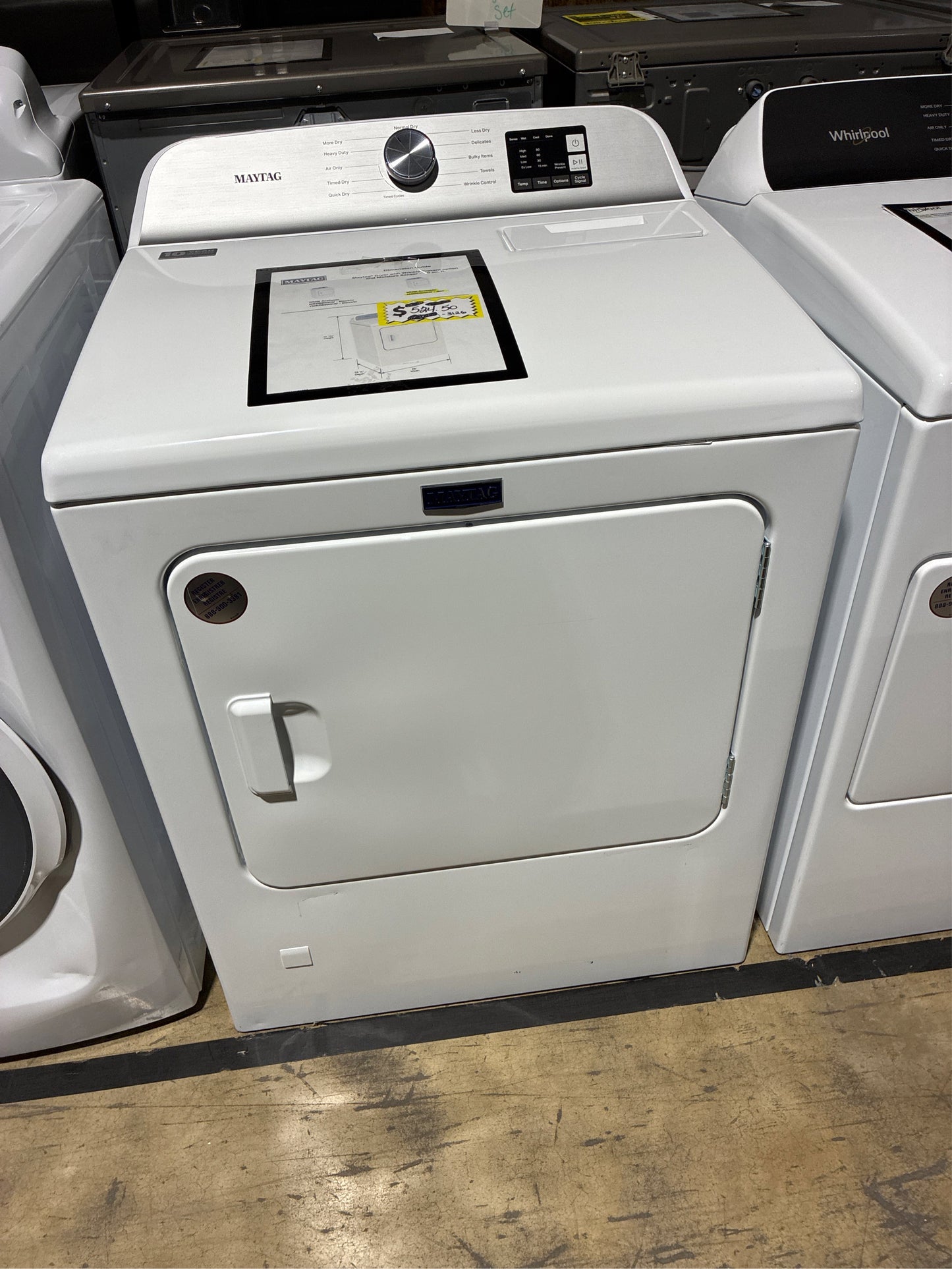 Maytag 7.0 cu. ft. Gas Dryer with Moisture Sensing