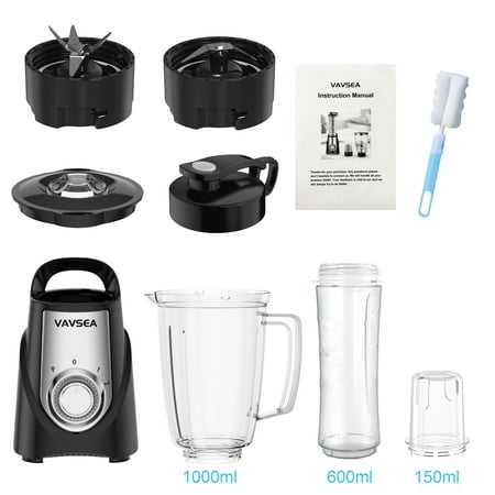 VAVSEA 3-in-1 Smoothie Blender, 1000W