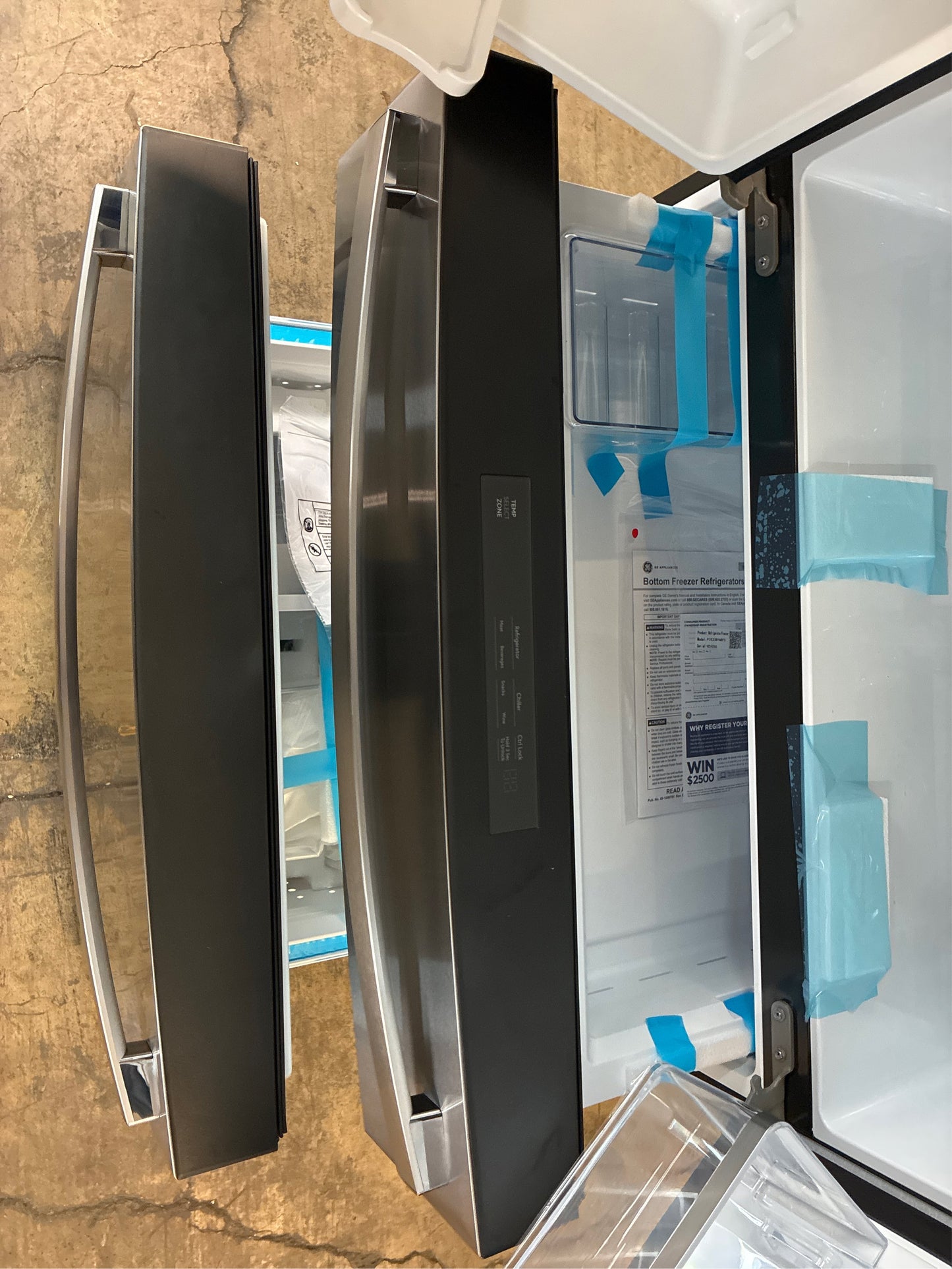 GE Profile 23.2-cu ft 4-Door Refrigerator