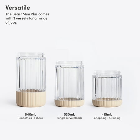 The Beast Mini® Blender Plus - 600W (Sand)
