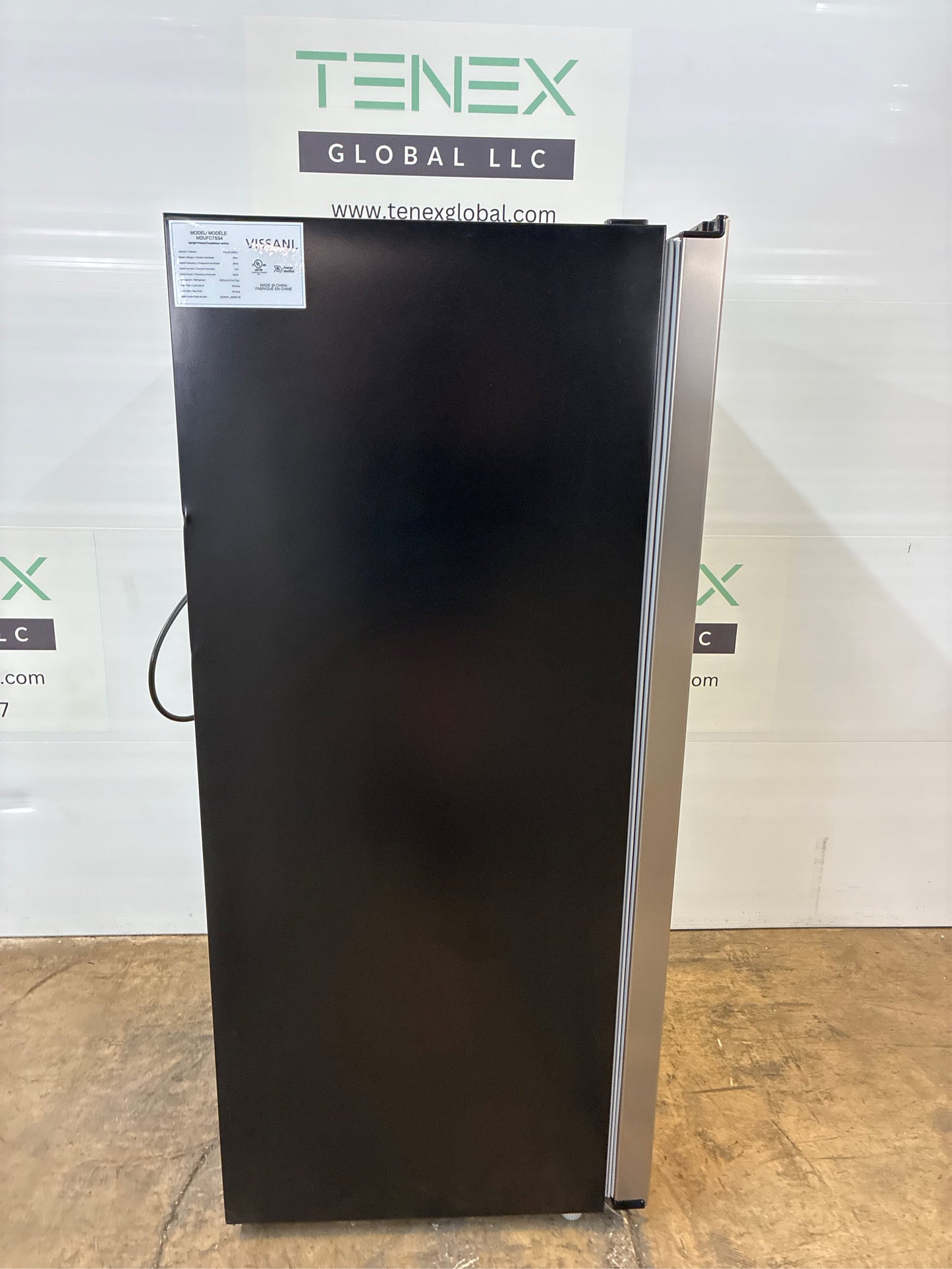 Vissani 7.1 cu. ft. Upright Freezer, SS Look