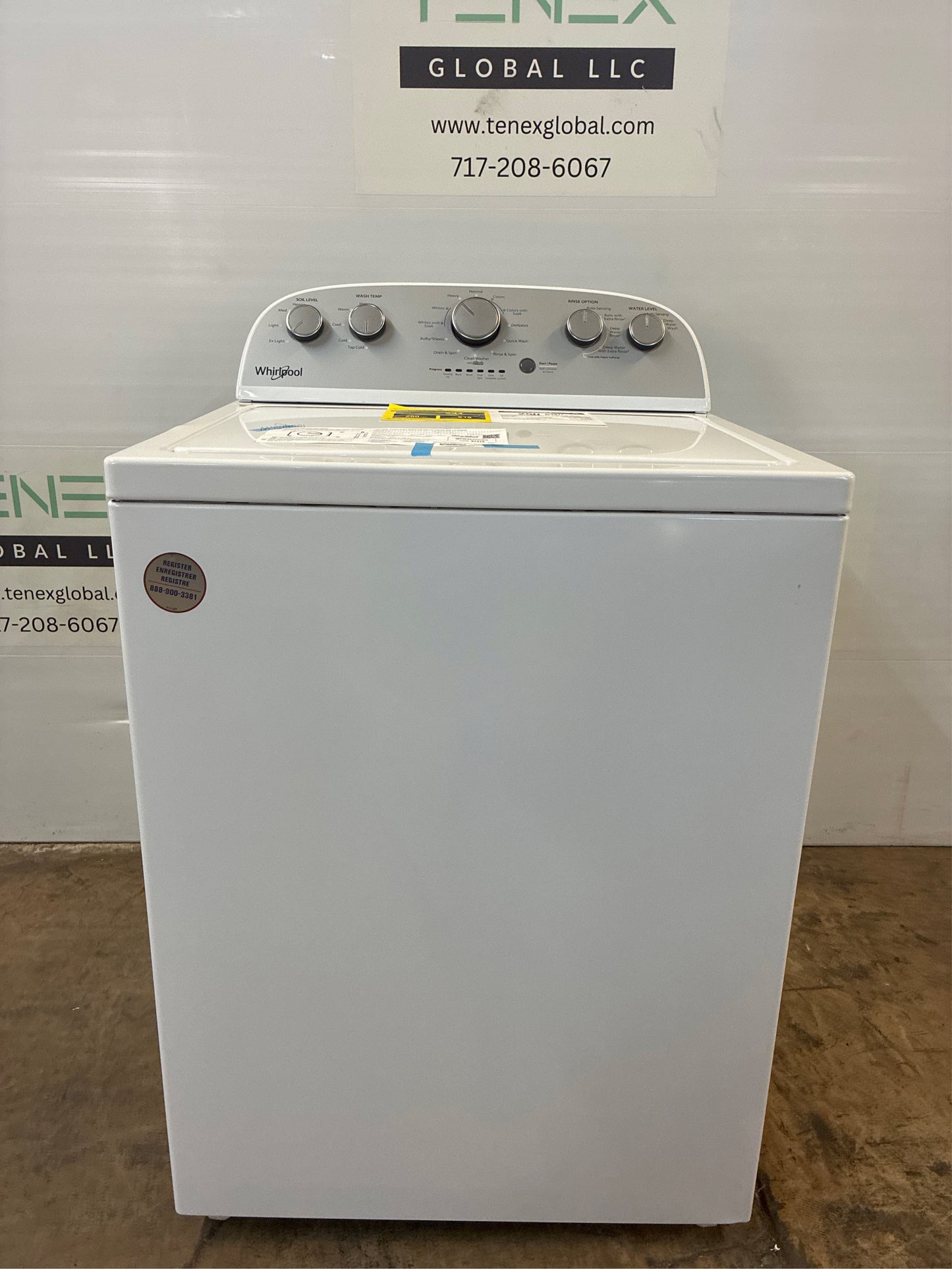Whirlpool 27.5 in. 3.8 cu. ft. High-Efficiency Washer