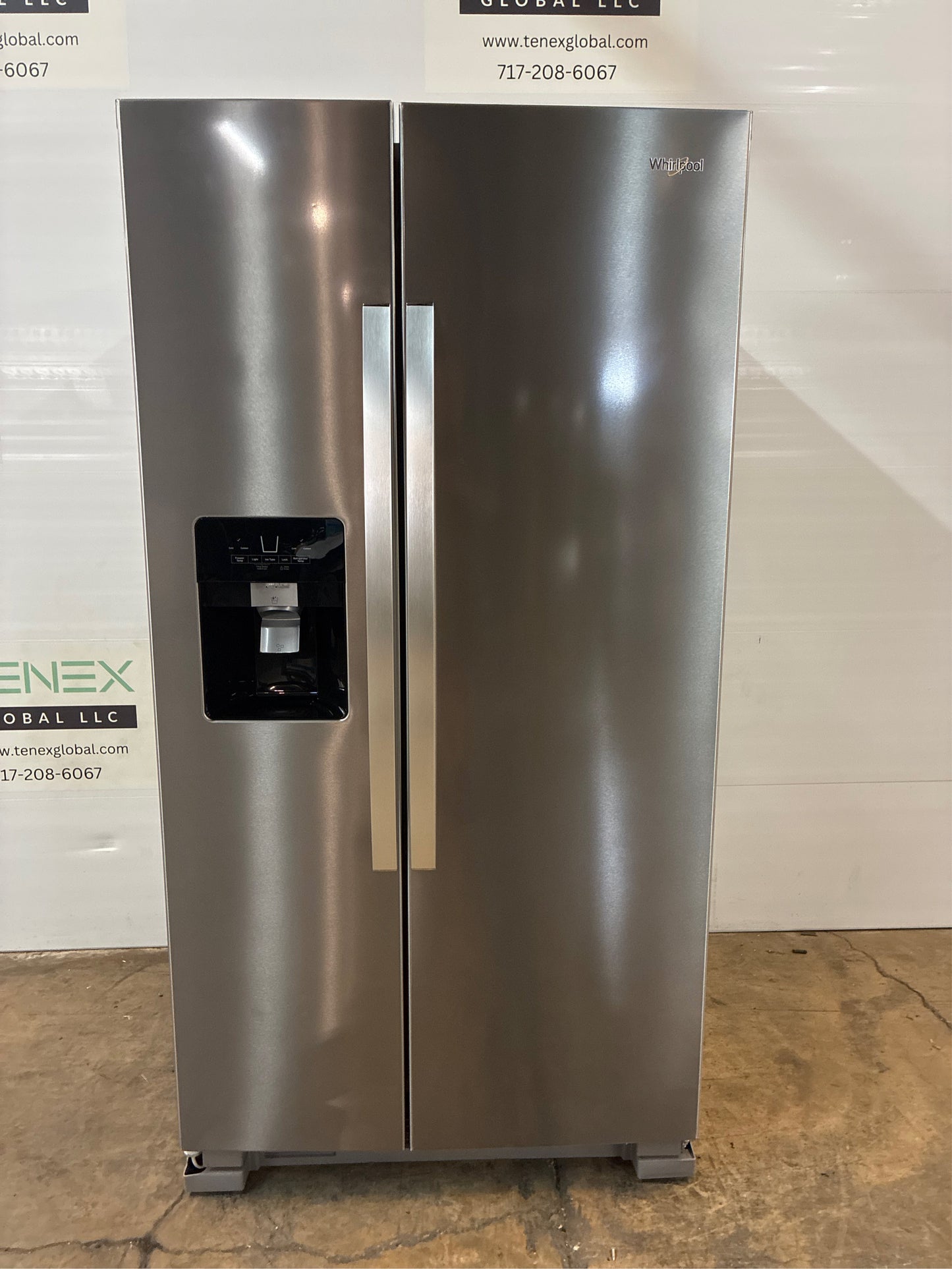Whirlpool Side by Side Fridge:WRS325SDHZ