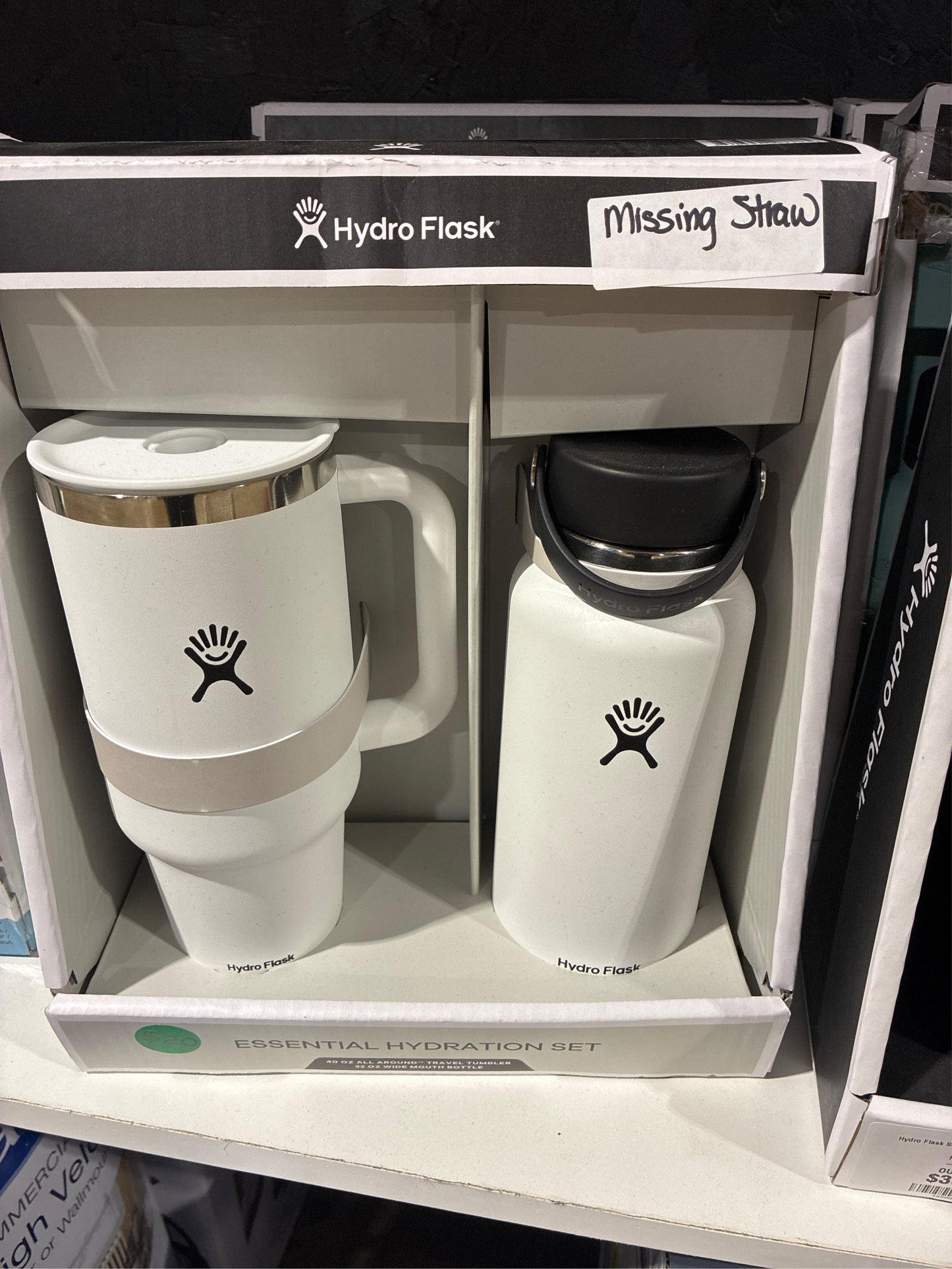 Hydration Set 40oz Tumbler & 32oz Bottle