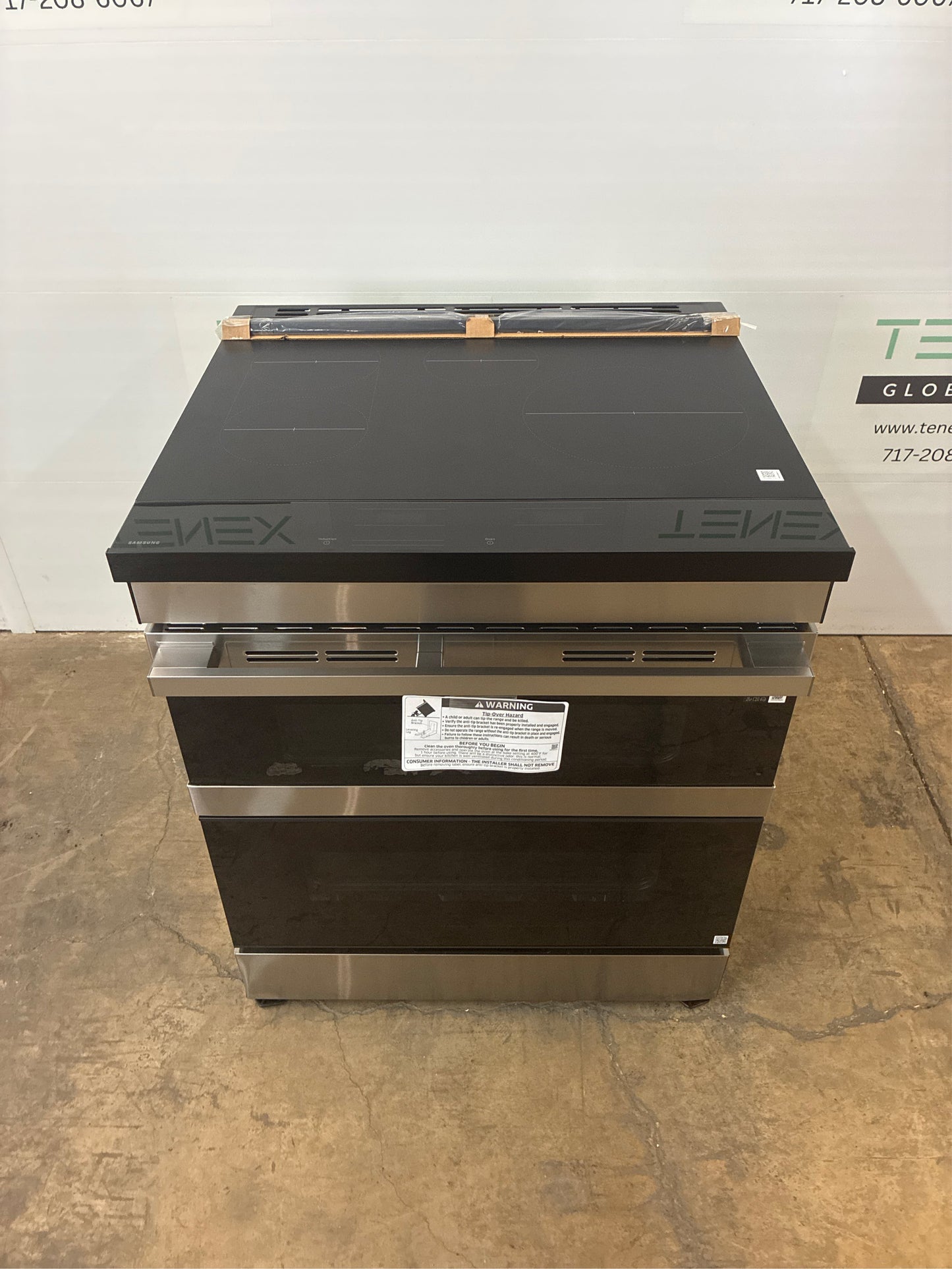 Samsung Bespoke 30-in Double Induction Range